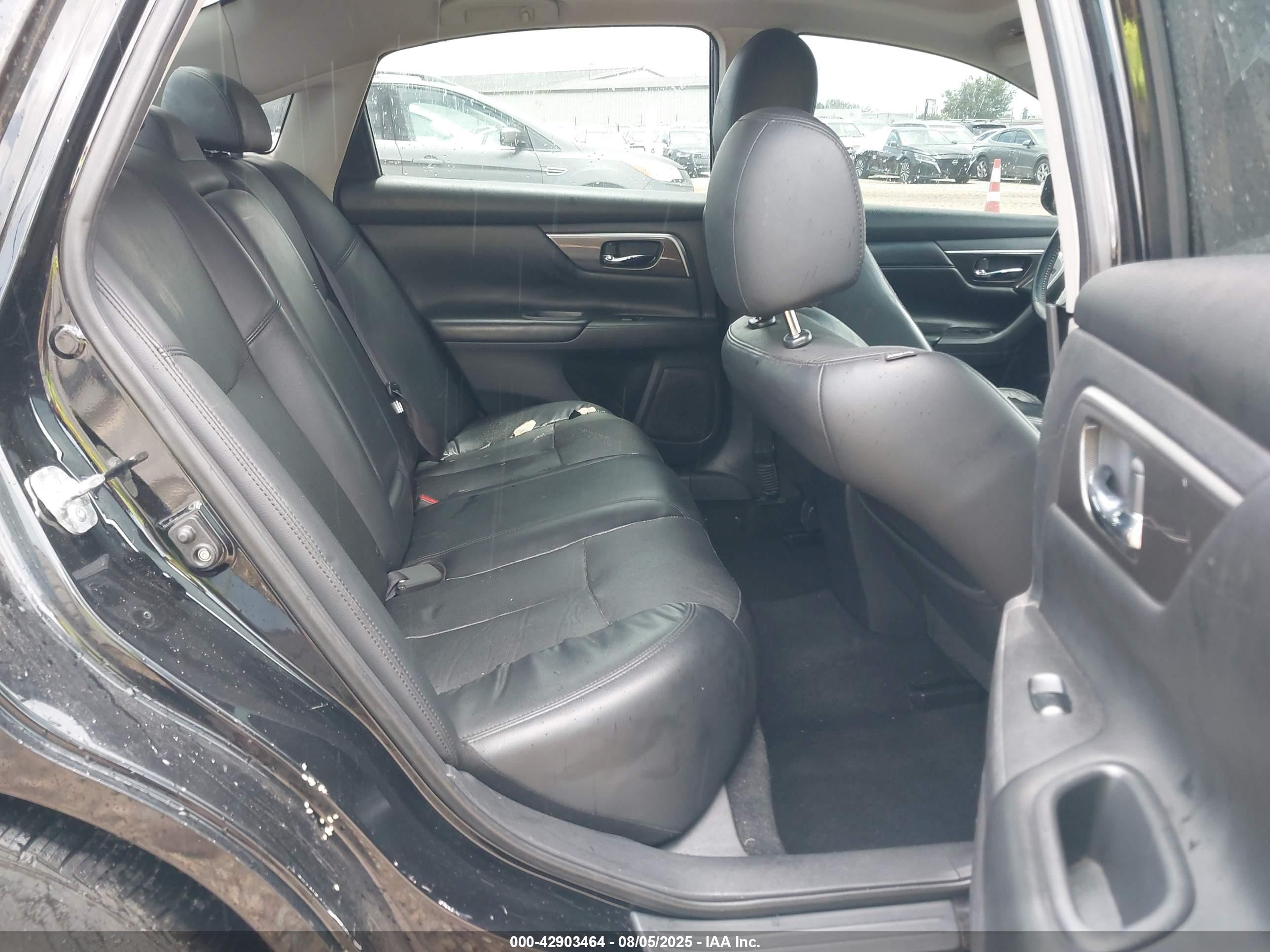 2015 Nissan Altima 2.5 Sl Черный vin: 1N4AL3AP0FN355213