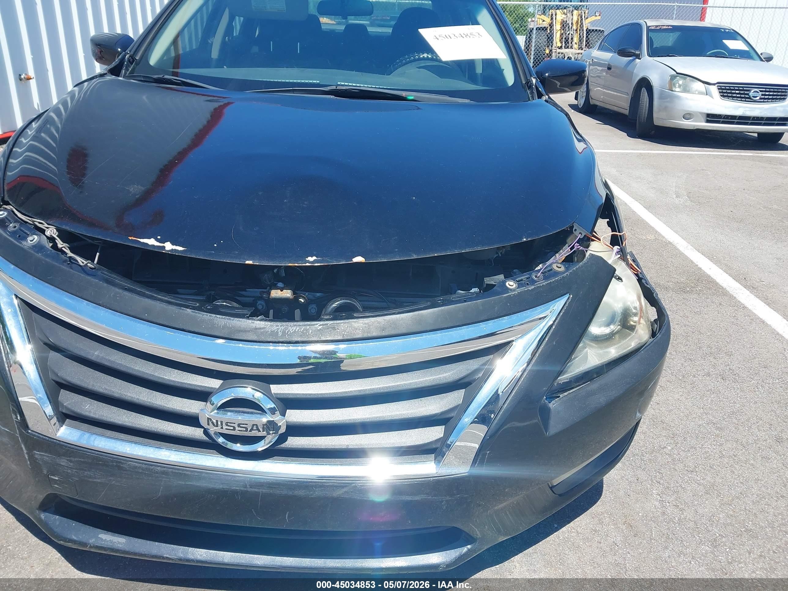 2015 Nissan Altima 2.5 S Black vin: 1N4AL3AP0FN360590