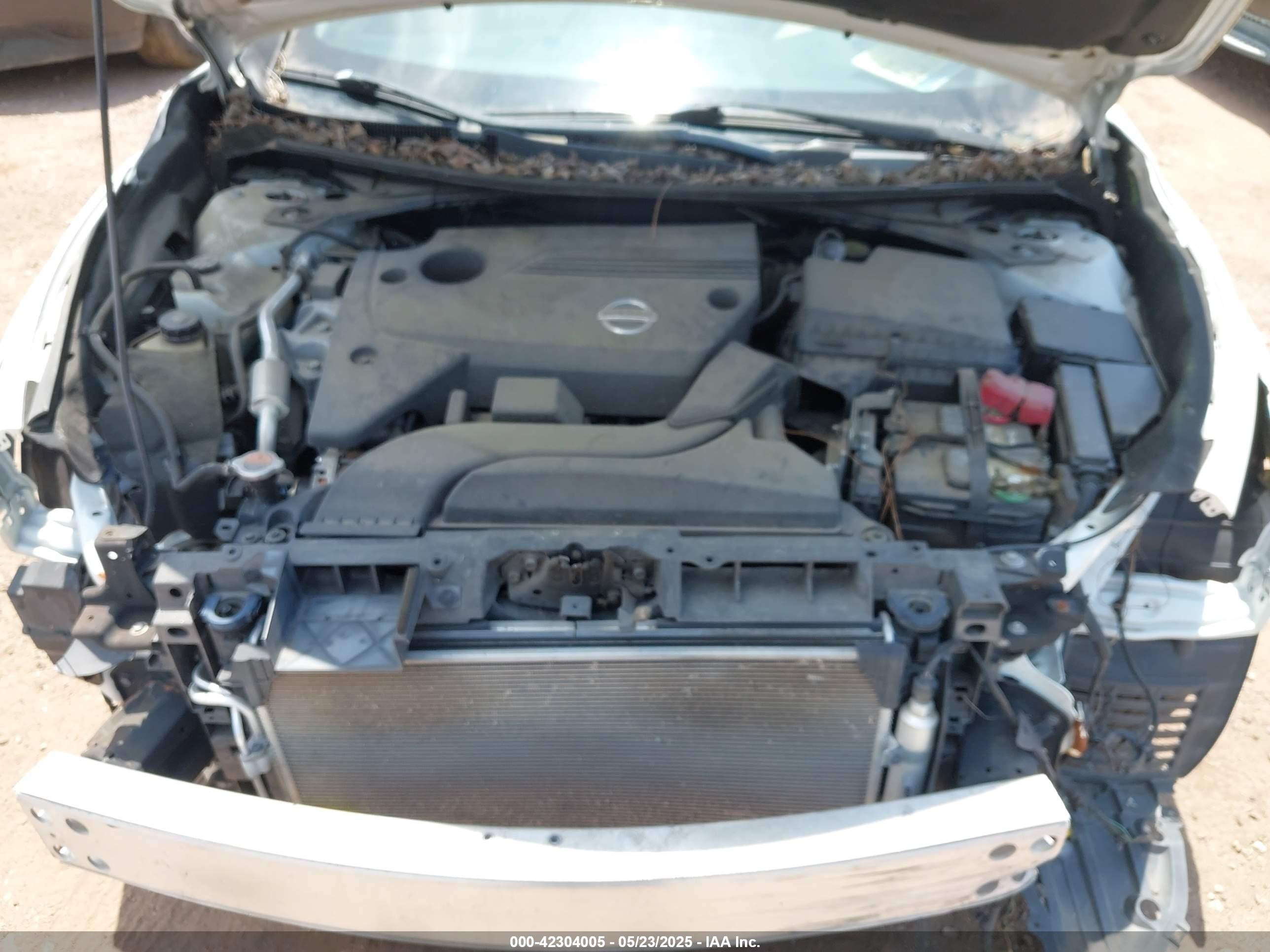 2015 Nissan Altima 2.5 Sl White vin: 1N4AL3AP0FN361397
