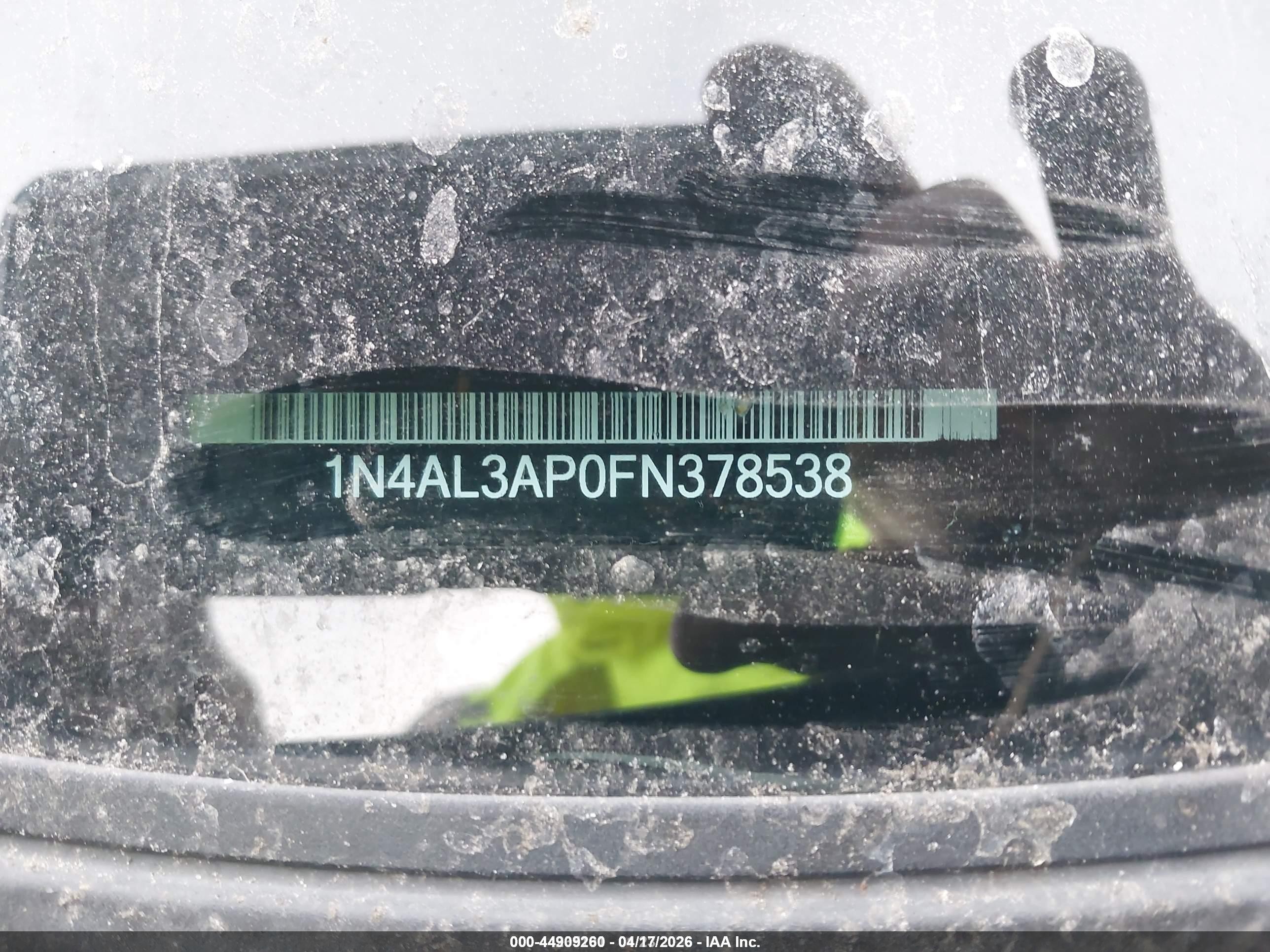 2015 Nissan Altima 2.5 Sl Бежевый vin: 1N4AL3AP0FN378538