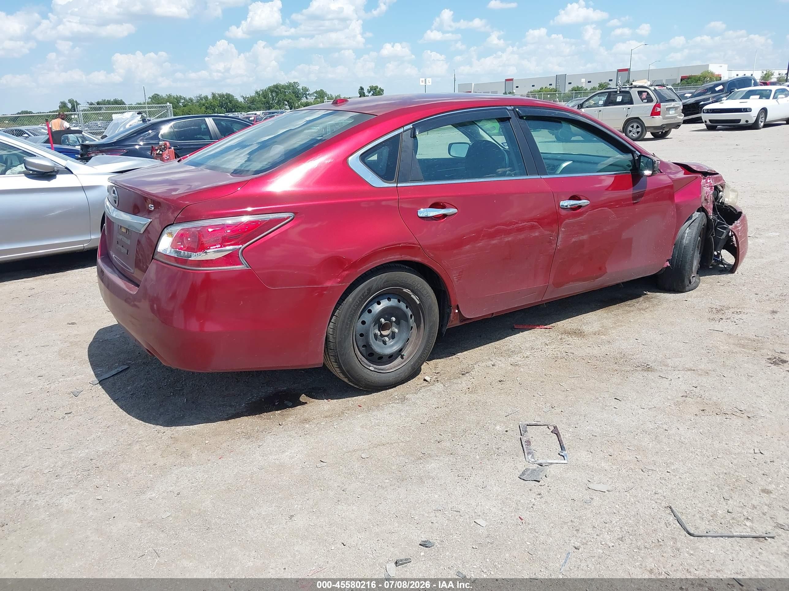 2015 Nissan Altima 2.5/2.5 S/2.5 Sl/2.5 Sv Red vin: 1N4AL3AP0FN379608