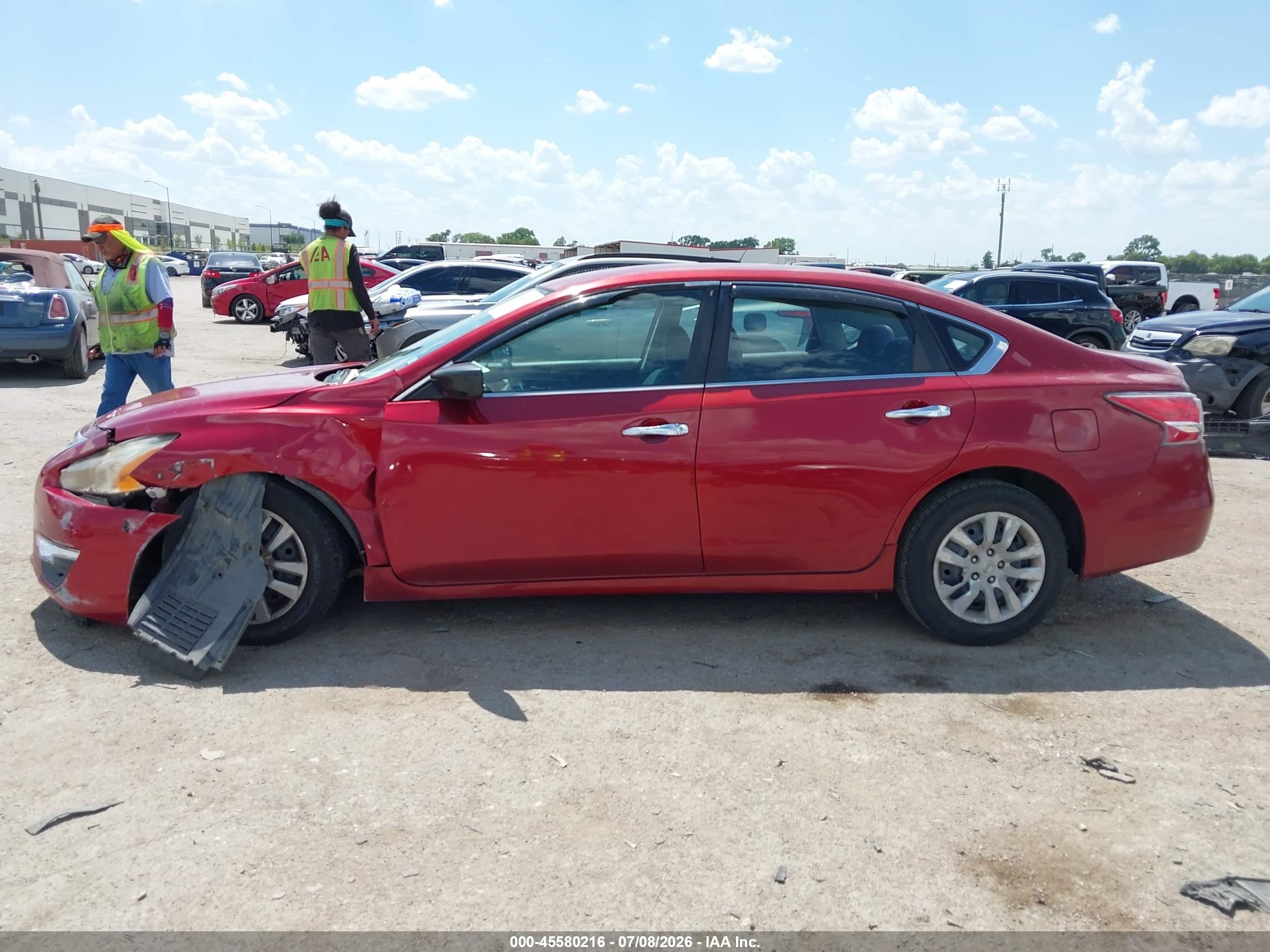 2015 Nissan Altima 2.5/2.5 S/2.5 Sl/2.5 Sv Red vin: 1N4AL3AP0FN379608