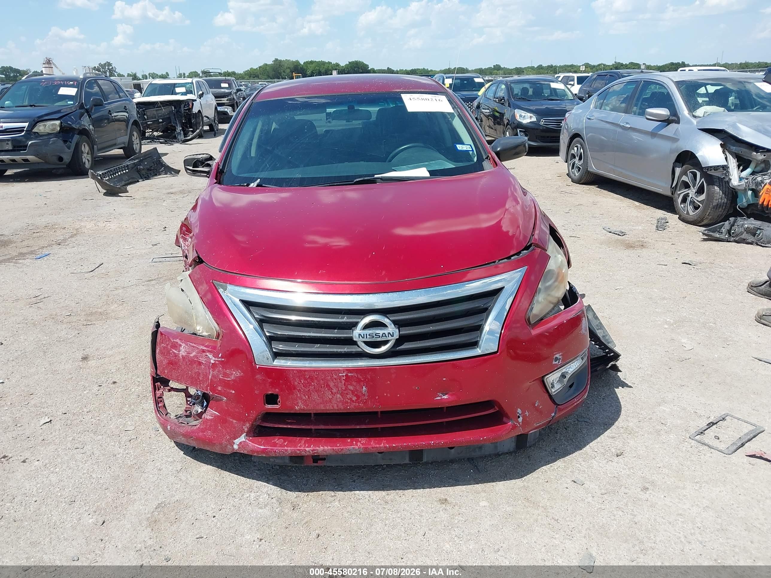 2015 Nissan Altima 2.5/2.5 S/2.5 Sl/2.5 Sv Red vin: 1N4AL3AP0FN379608