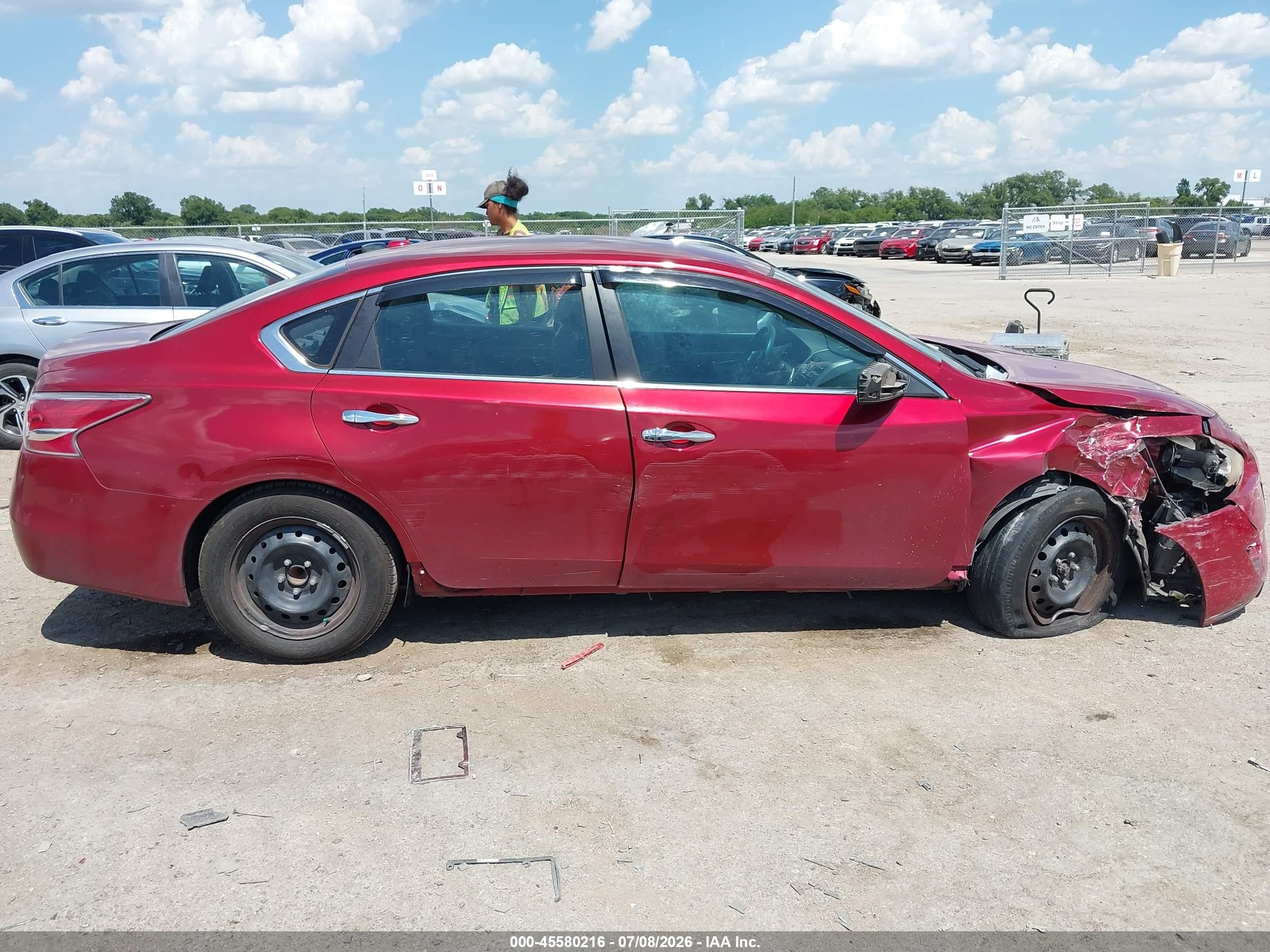2015 Nissan Altima 2.5/2.5 S/2.5 Sl/2.5 Sv Red vin: 1N4AL3AP0FN379608