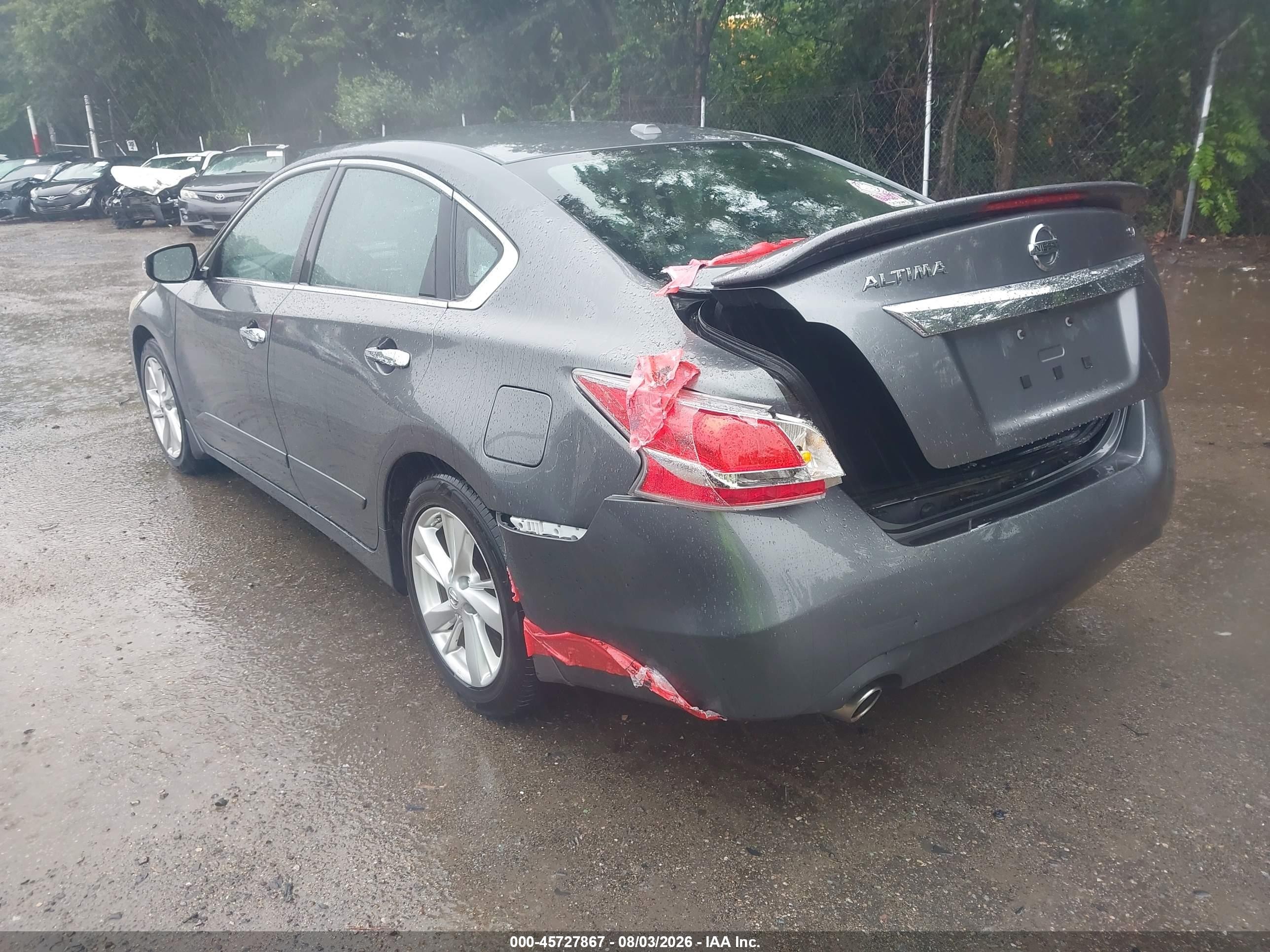 2015 Nissan Altima 2.5 Sl Gray vin: 1N4AL3AP0FN393296