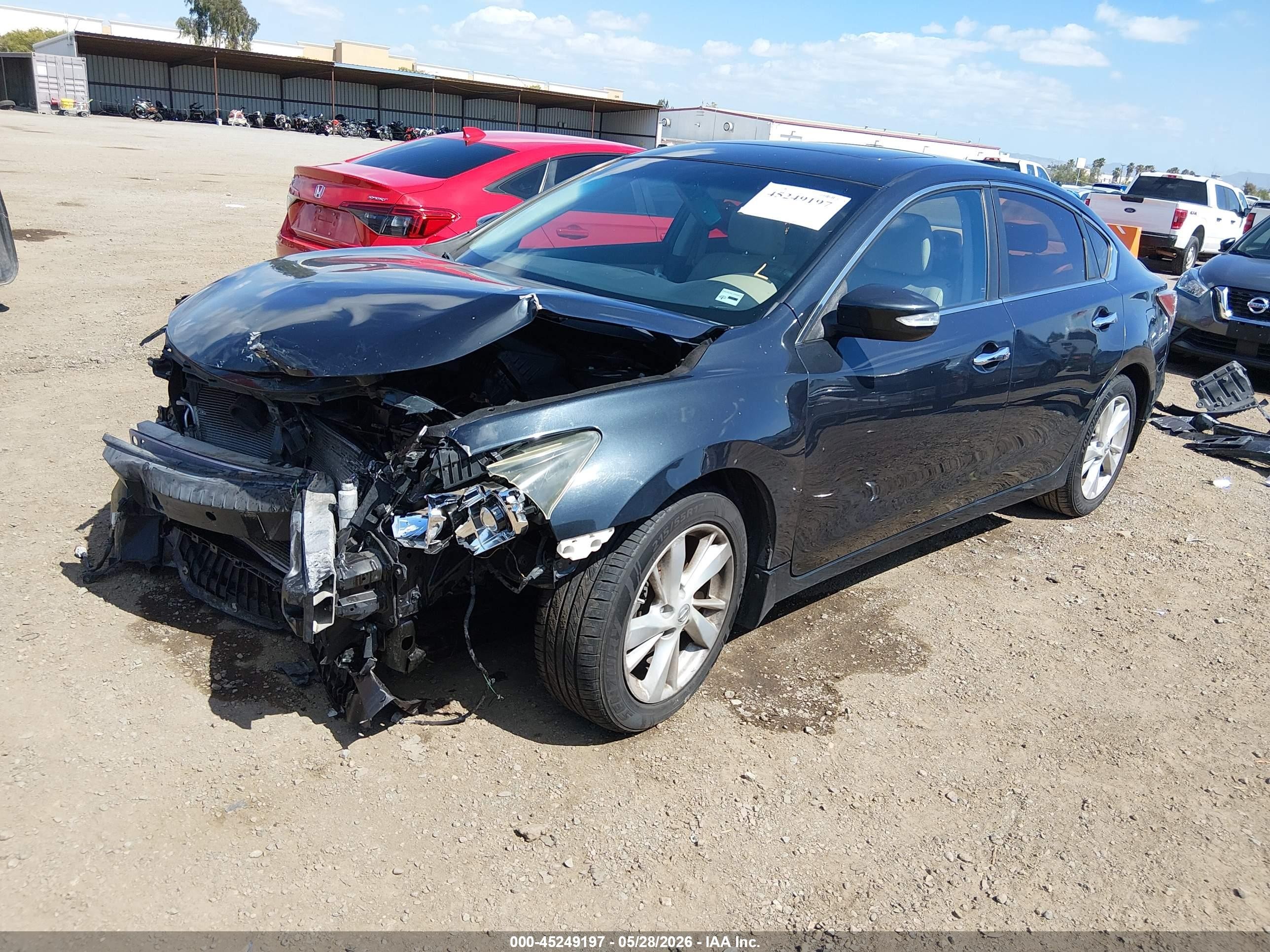 2015 Nissan Altima 2.5 Sl Dark Blue vin: 1N4AL3AP0FN395288