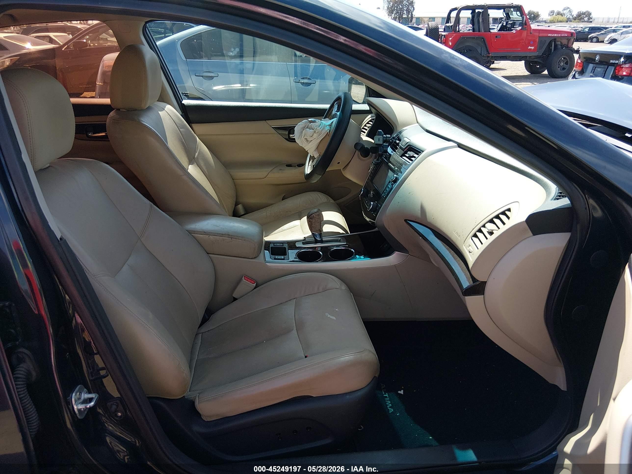 2015 Nissan Altima 2.5 Sl Dark Blue vin: 1N4AL3AP0FN395288