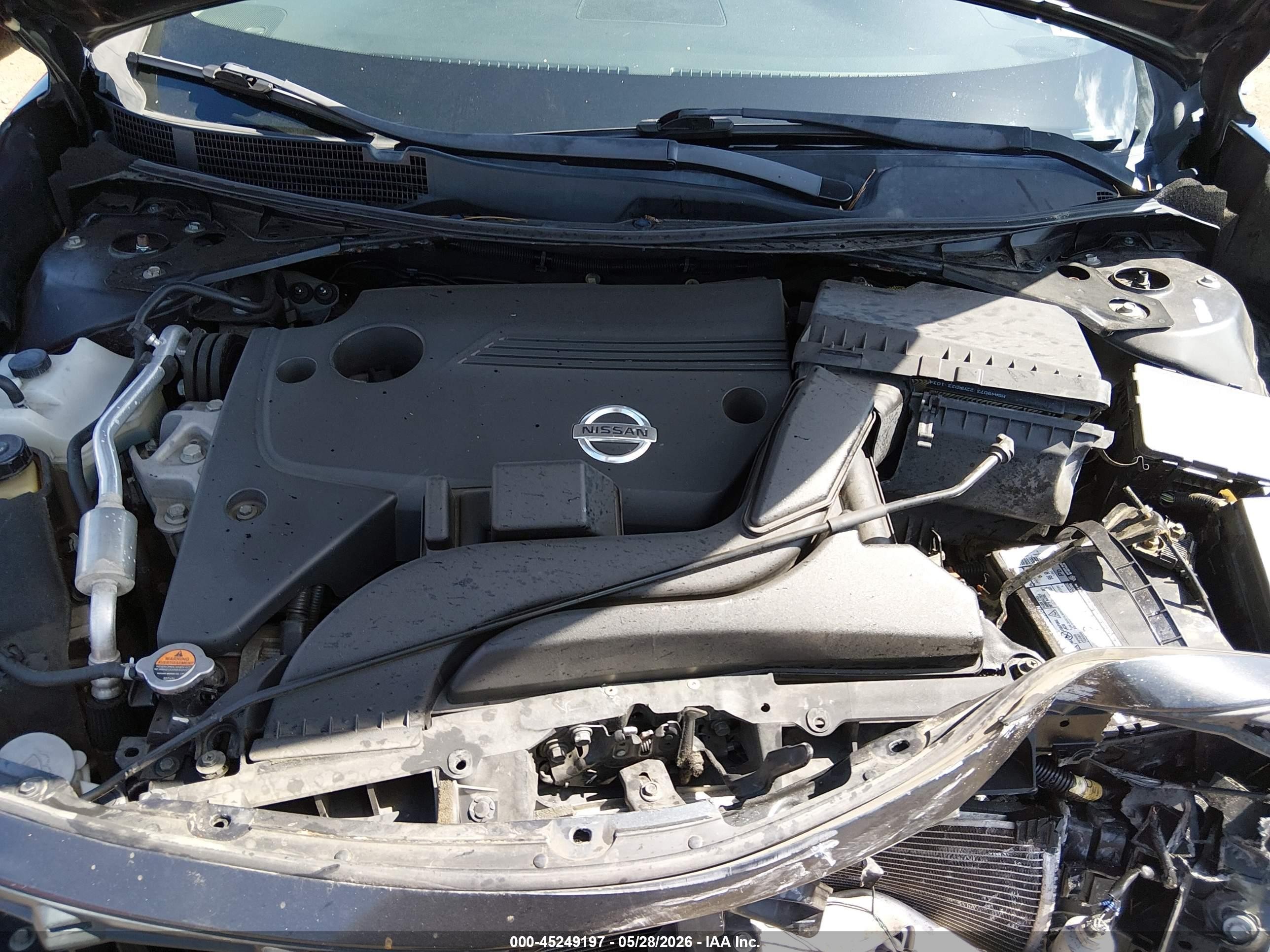2015 Nissan Altima 2.5 Sl Dark Blue vin: 1N4AL3AP0FN395288