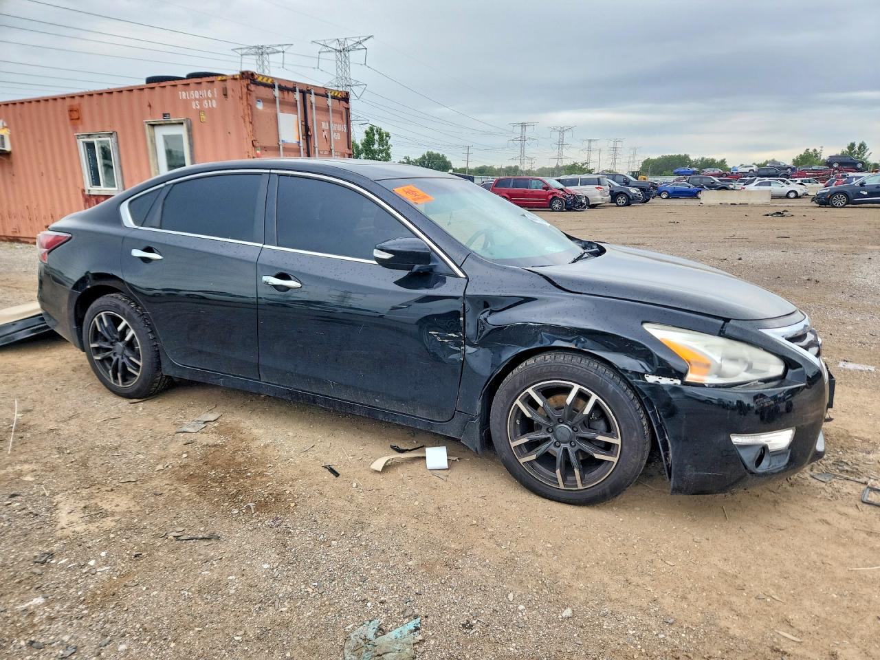 2015 Nissan Altima 2.5 Sl Black vin: 1N4AL3AP0FN395338
