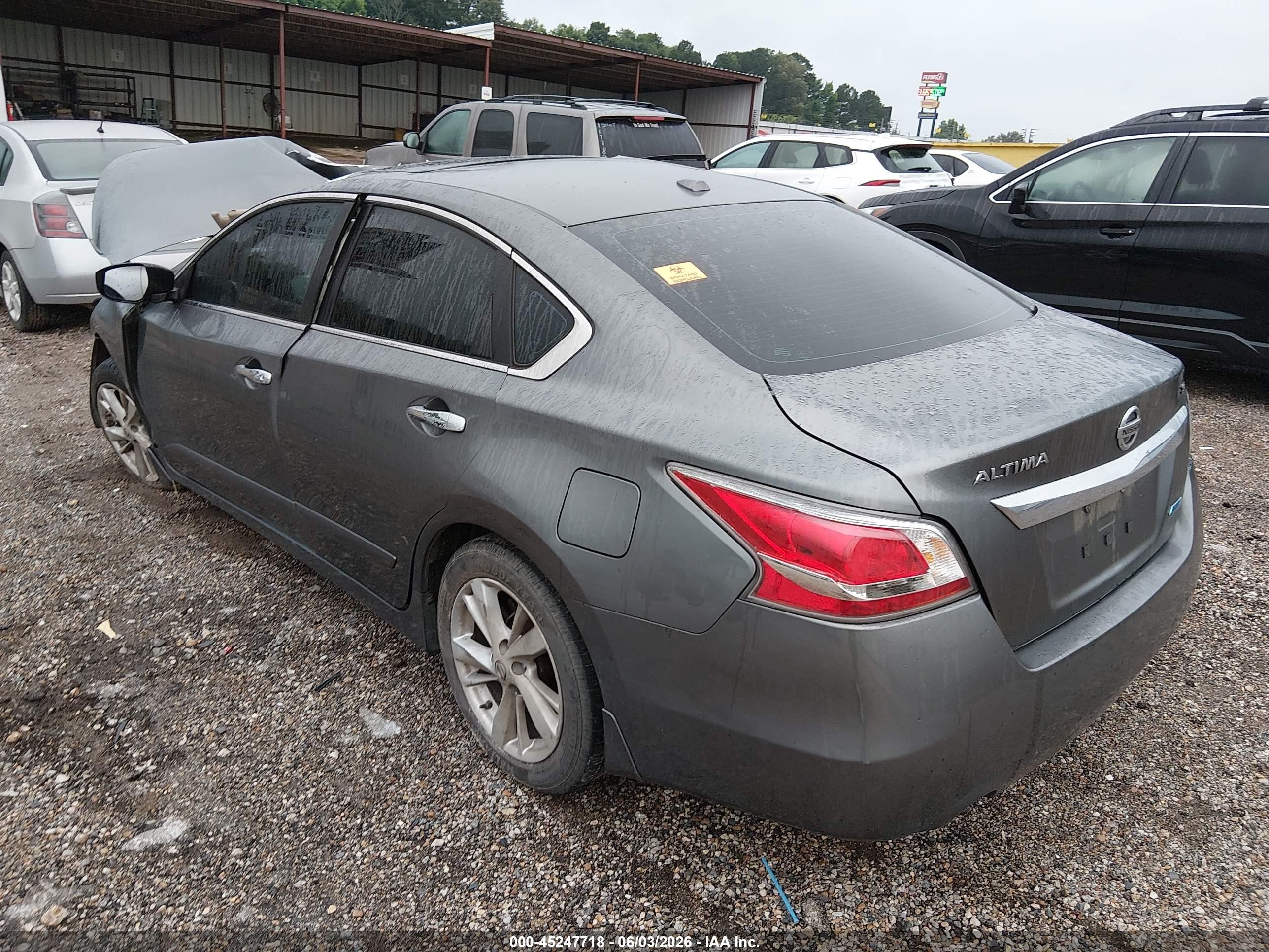 2015 Nissan Altima 2.5 Sl Gray vin: 1N4AL3AP0FN407679