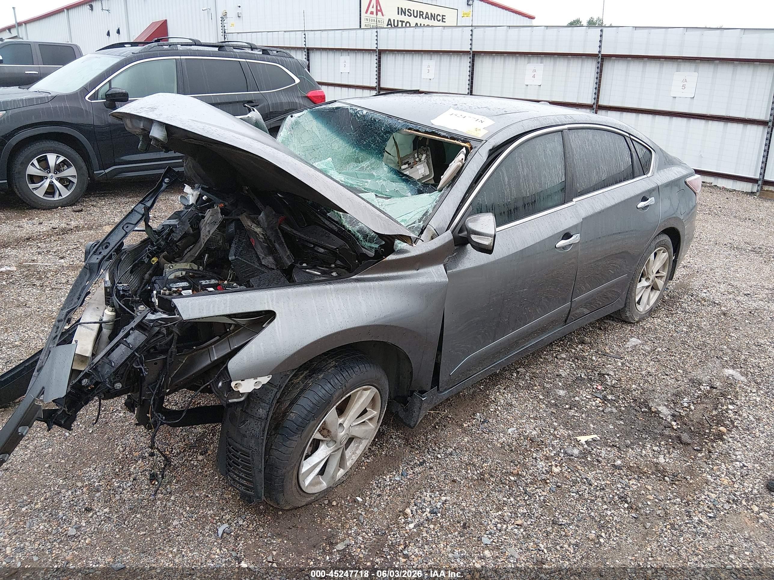 2015 Nissan Altima 2.5 Sl Gray vin: 1N4AL3AP0FN407679