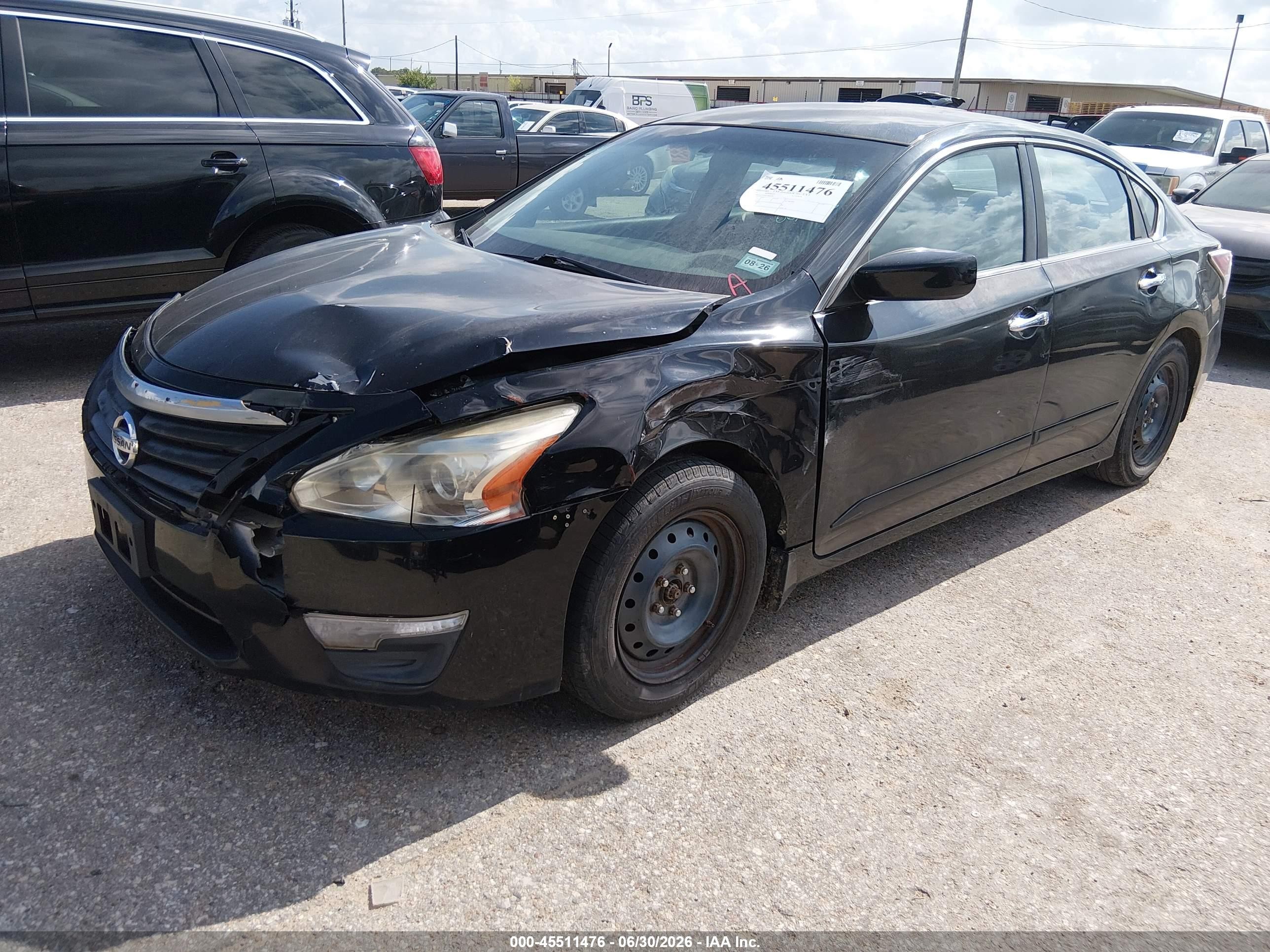 2015 Nissan Altima 2.5 S Black vin: 1N4AL3AP0FN867067