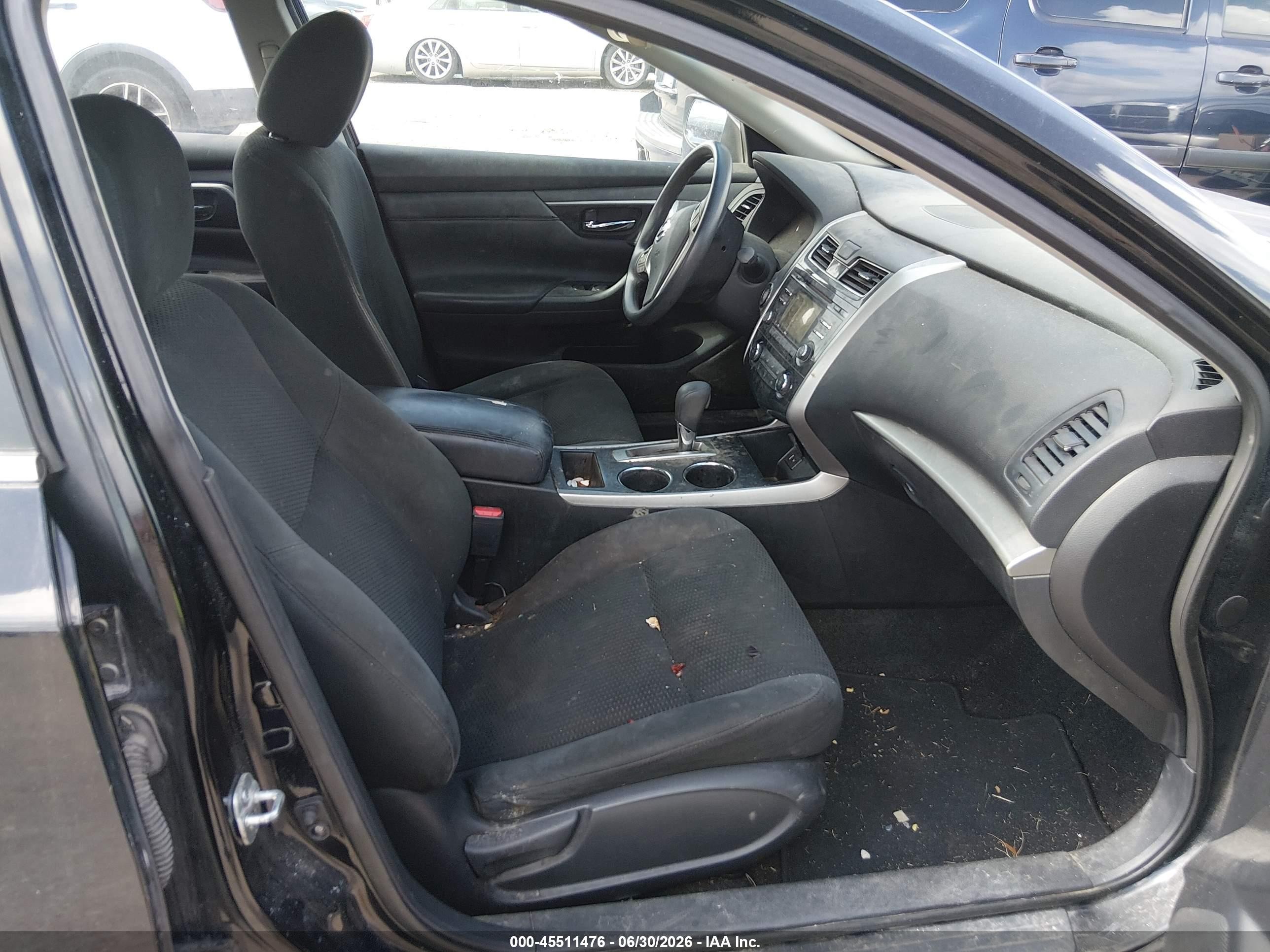 2015 Nissan Altima 2.5 S Black vin: 1N4AL3AP0FN867067
