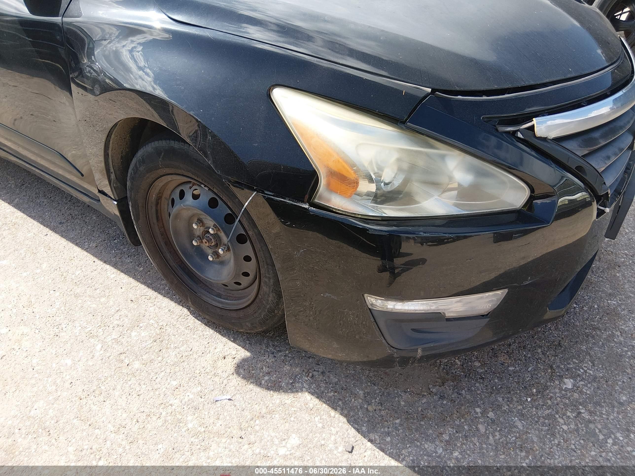 2015 Nissan Altima 2.5 S Black vin: 1N4AL3AP0FN867067