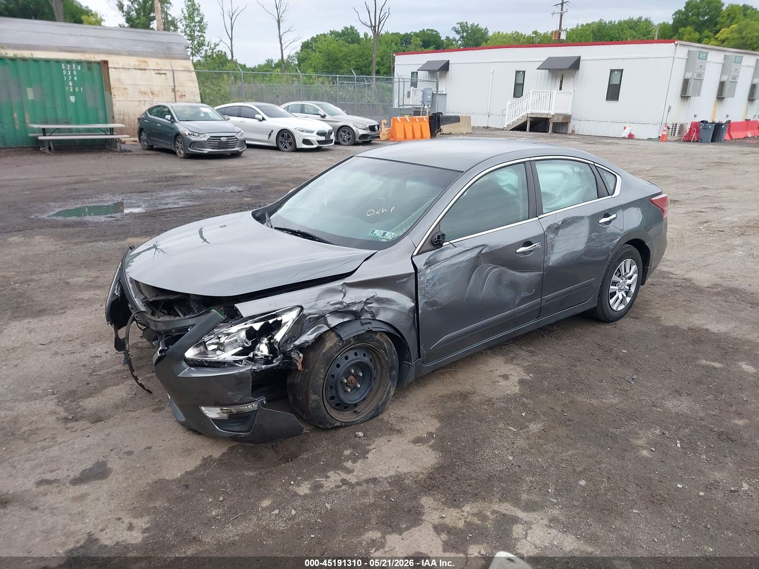 2015 Nissan Altima 2.5 S Gray vin: 1N4AL3AP0FN875685
