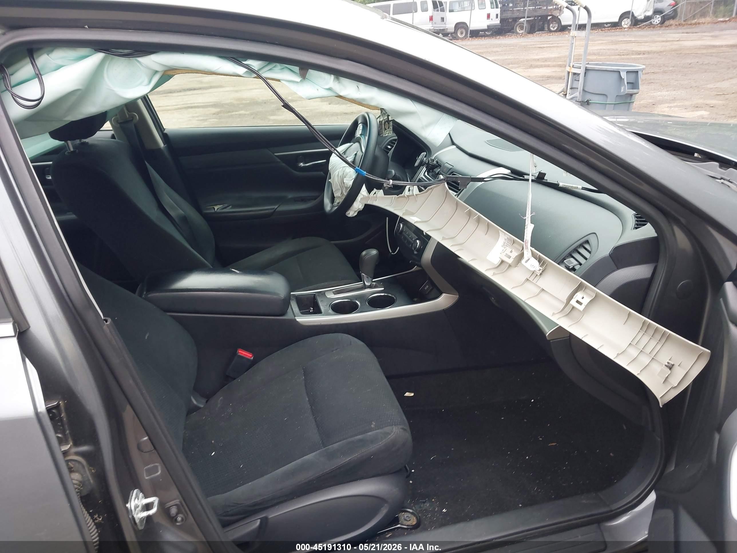 2015 Nissan Altima 2.5 S Gray vin: 1N4AL3AP0FN875685