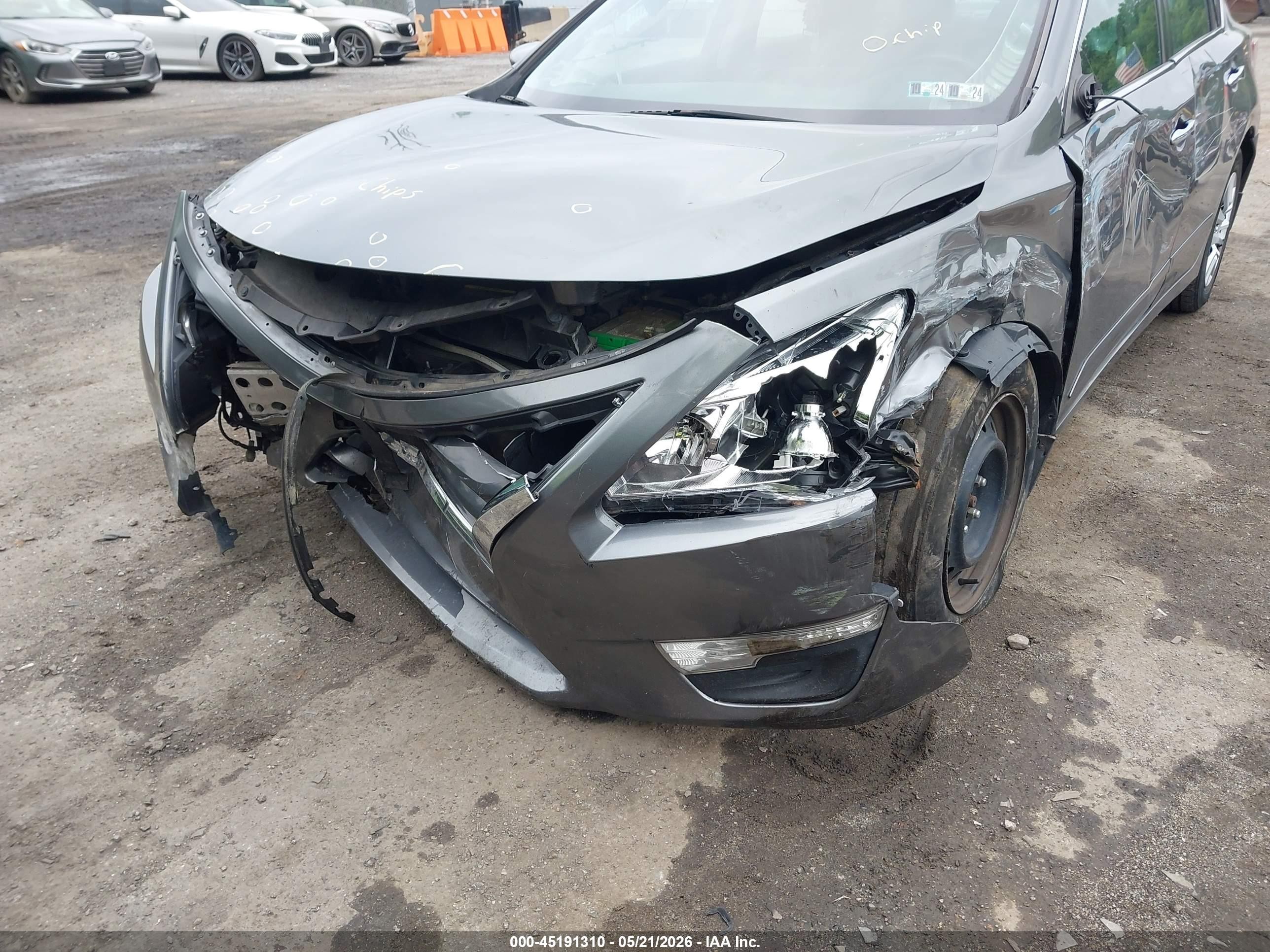 2015 Nissan Altima 2.5 S Gray vin: 1N4AL3AP0FN875685
