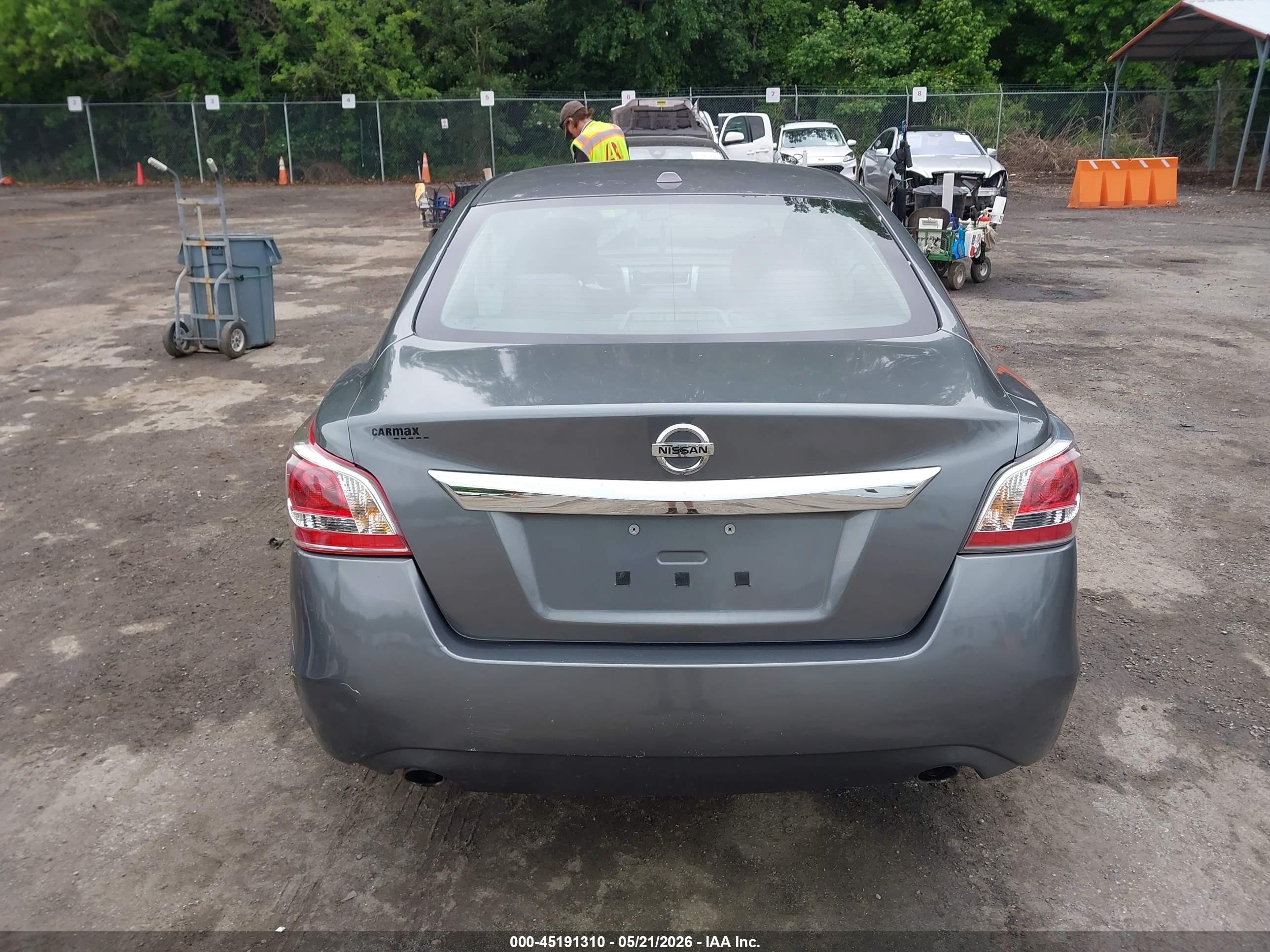 2015 Nissan Altima 2.5 S Gray vin: 1N4AL3AP0FN875685