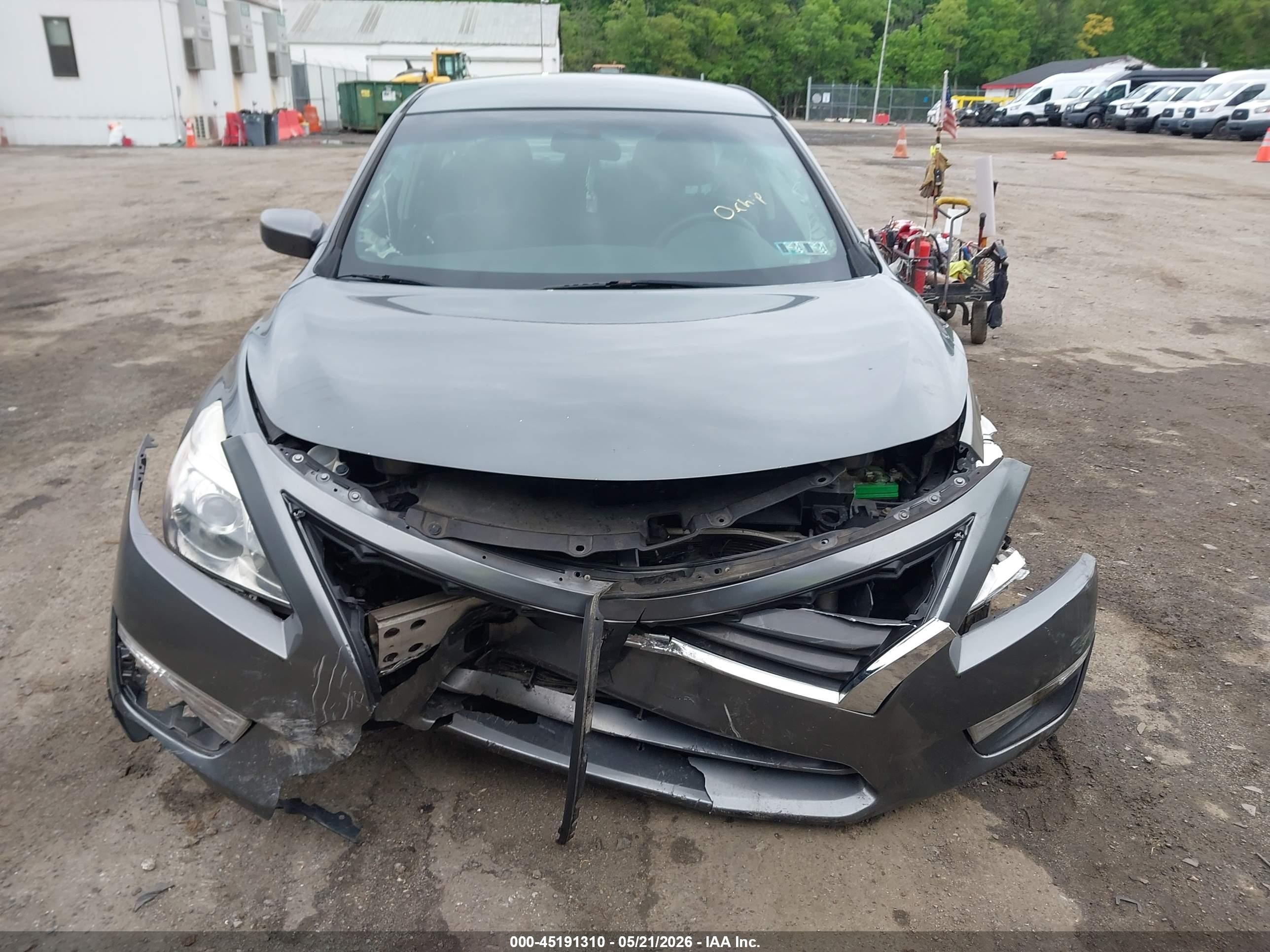 2015 Nissan Altima 2.5 S Gray vin: 1N4AL3AP0FN875685