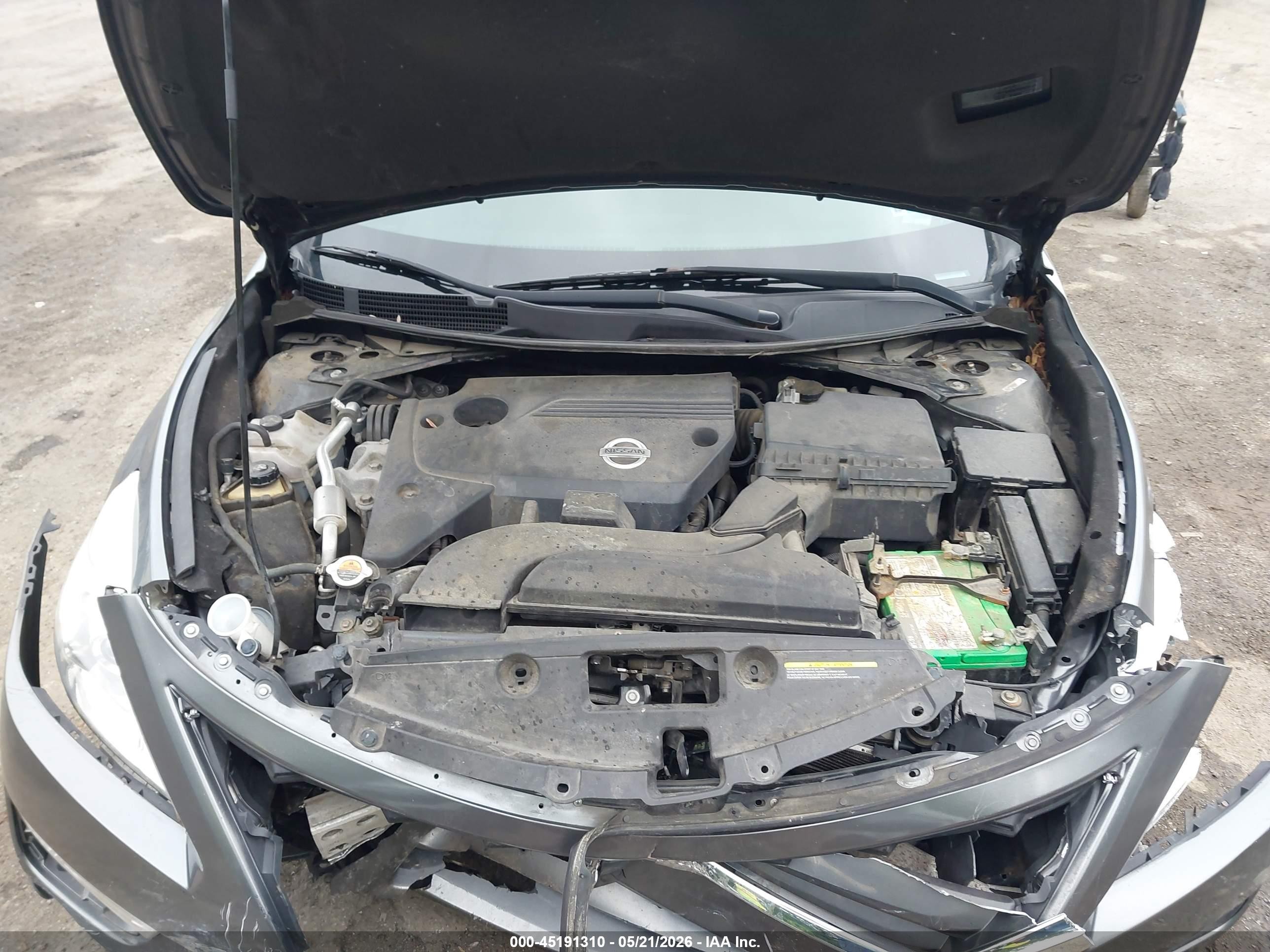 2015 Nissan Altima 2.5 S Gray vin: 1N4AL3AP0FN875685