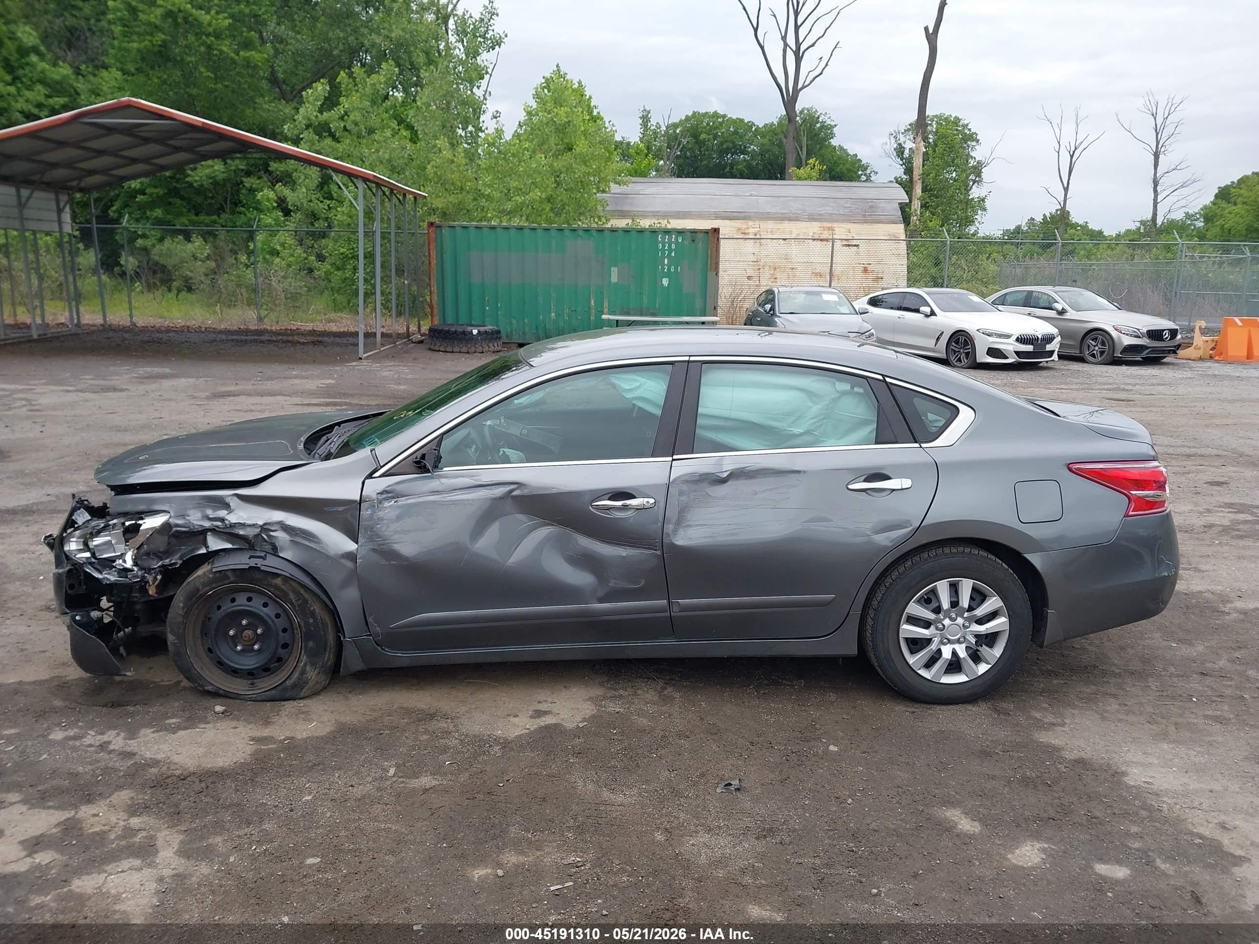 2015 Nissan Altima 2.5 S Gray vin: 1N4AL3AP0FN875685