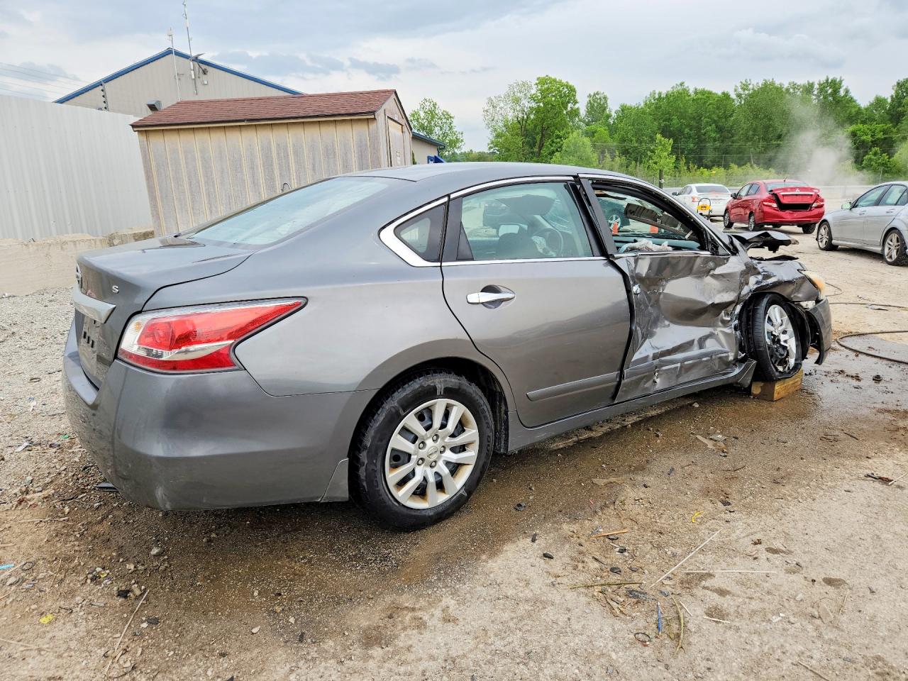 2015 Nissan Altima 2.5 S Gray vin: 1N4AL3AP0FN878392