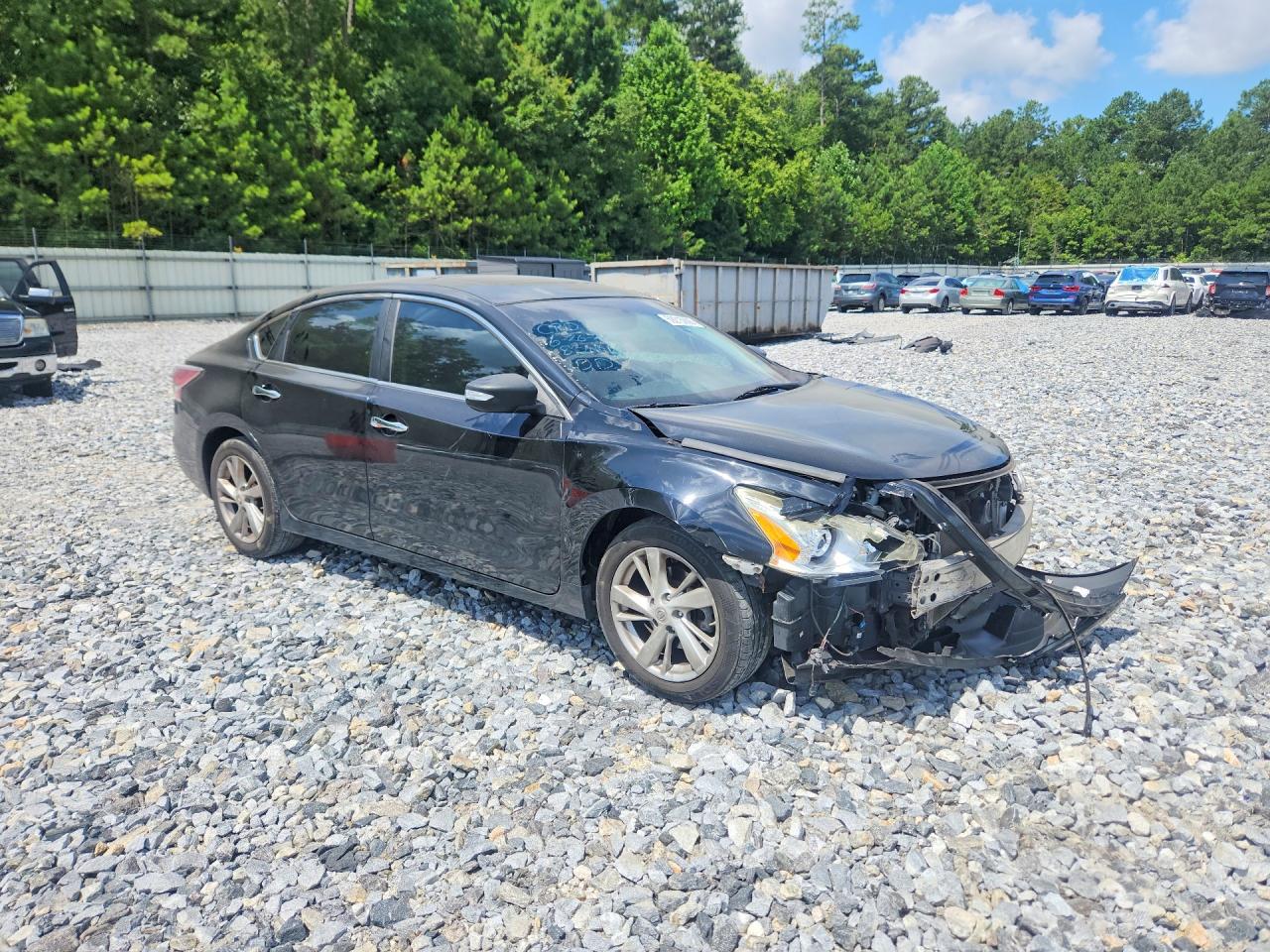 2015 Nissan Altima 2.5 Sl Black vin: 1N4AL3AP0FN883446