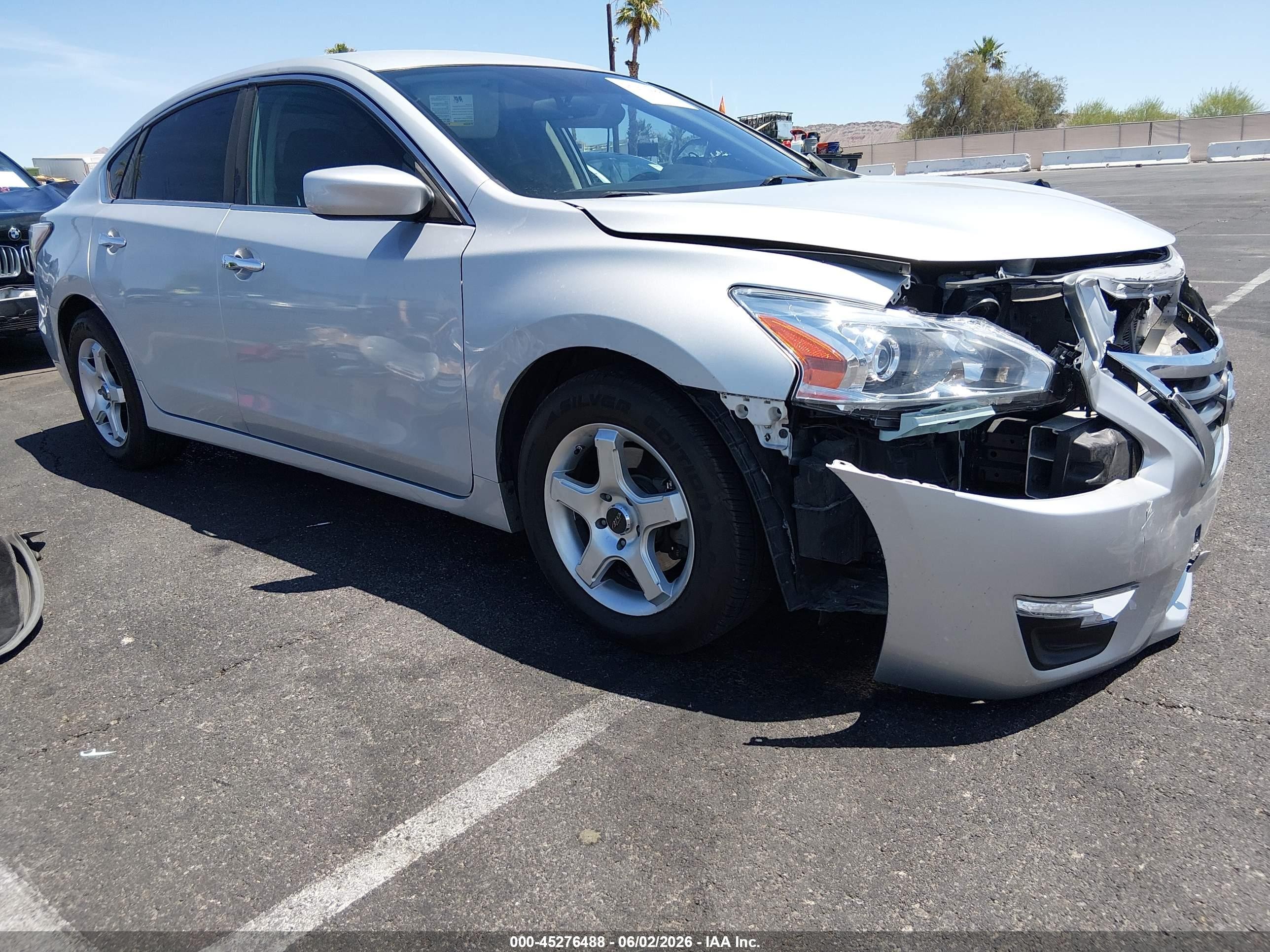 2015 Nissan Altima 2.5/2.5 S/2.5 Sl/2.5 Sv Silver vin: 1N4AL3AP0FN884225