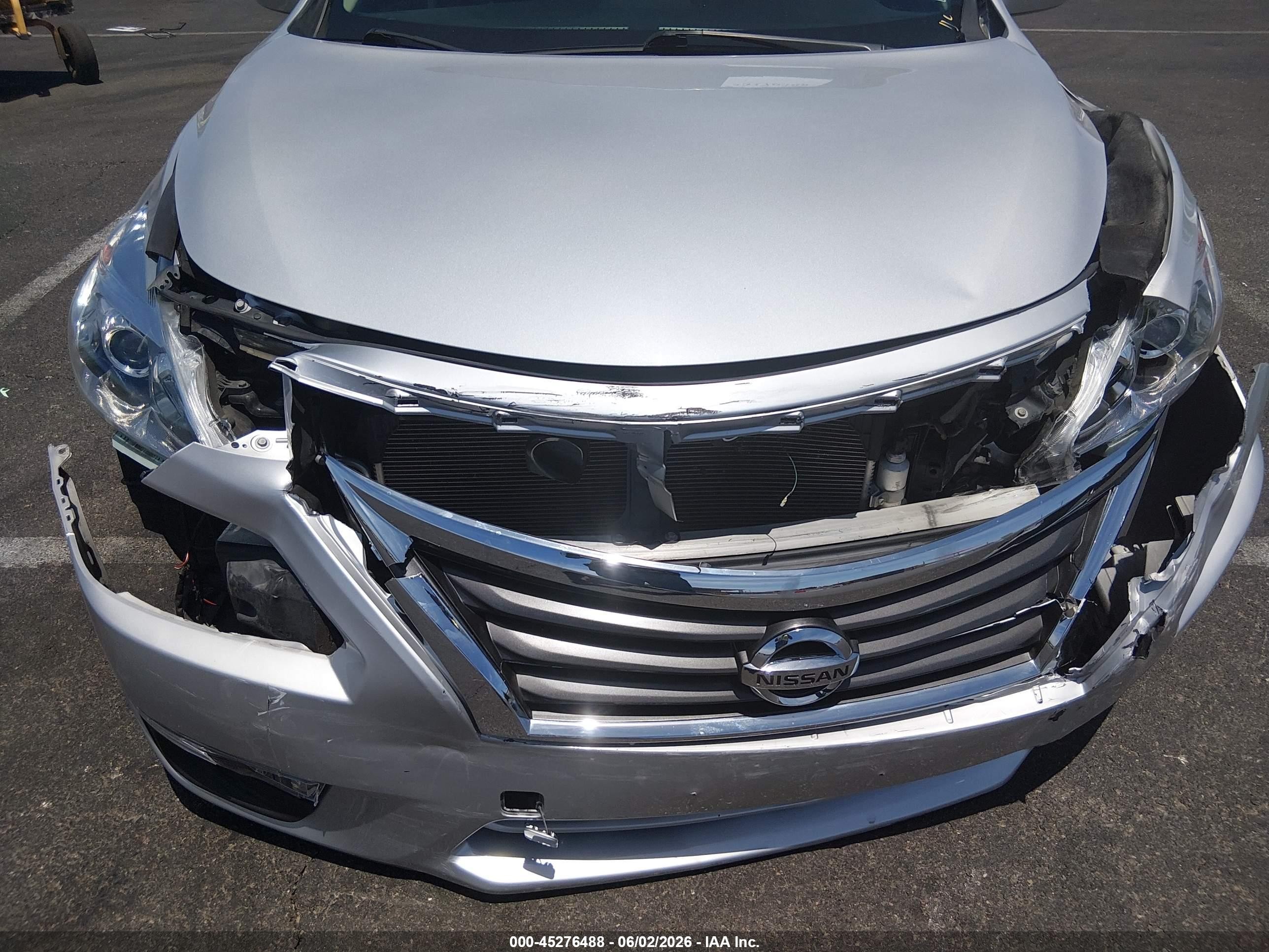 2015 Nissan Altima 2.5/2.5 S/2.5 Sl/2.5 Sv Silver vin: 1N4AL3AP0FN884225