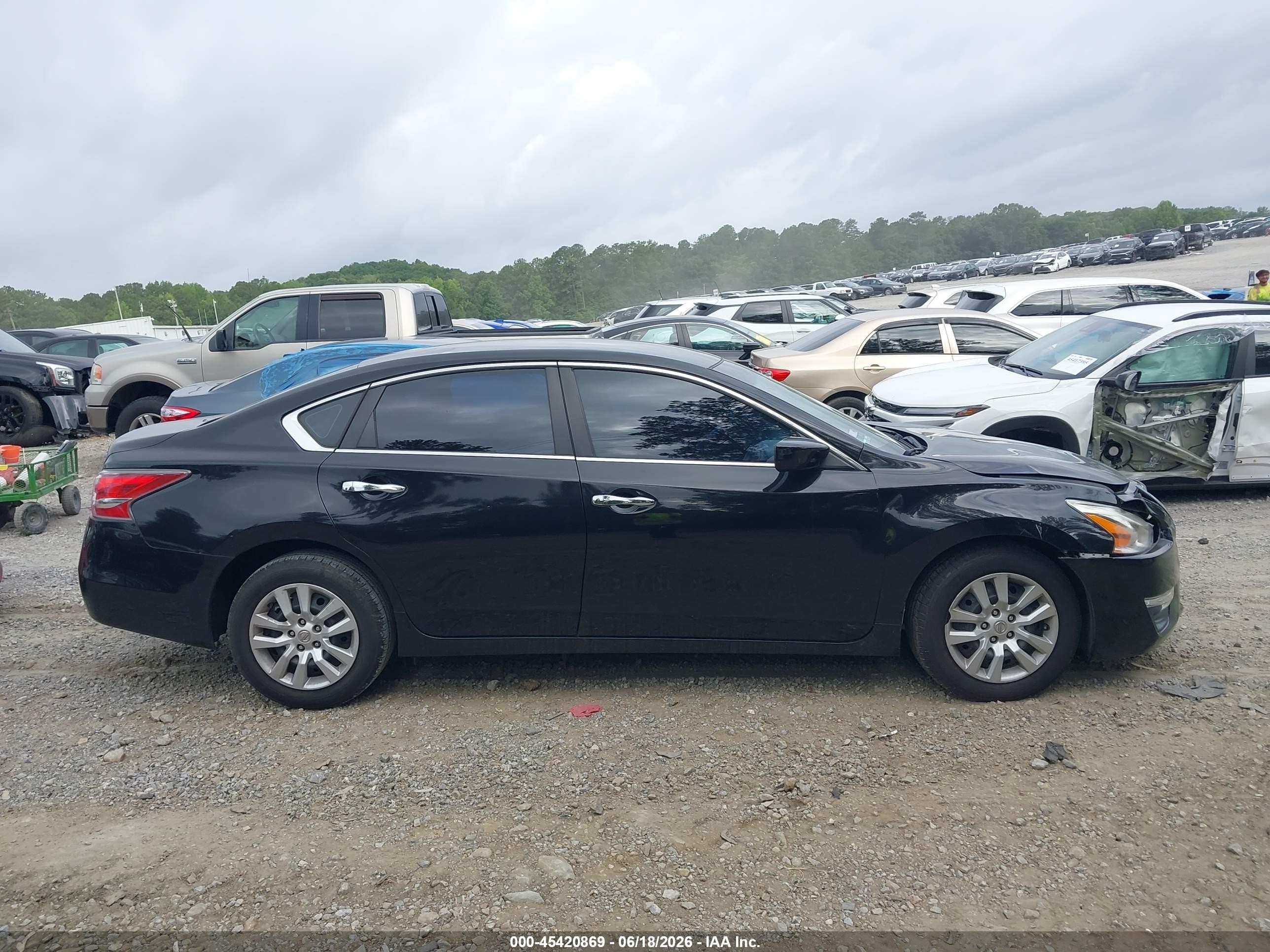 2015 Nissan Altima 2.5 S Black vin: 1N4AL3AP0FN884239
