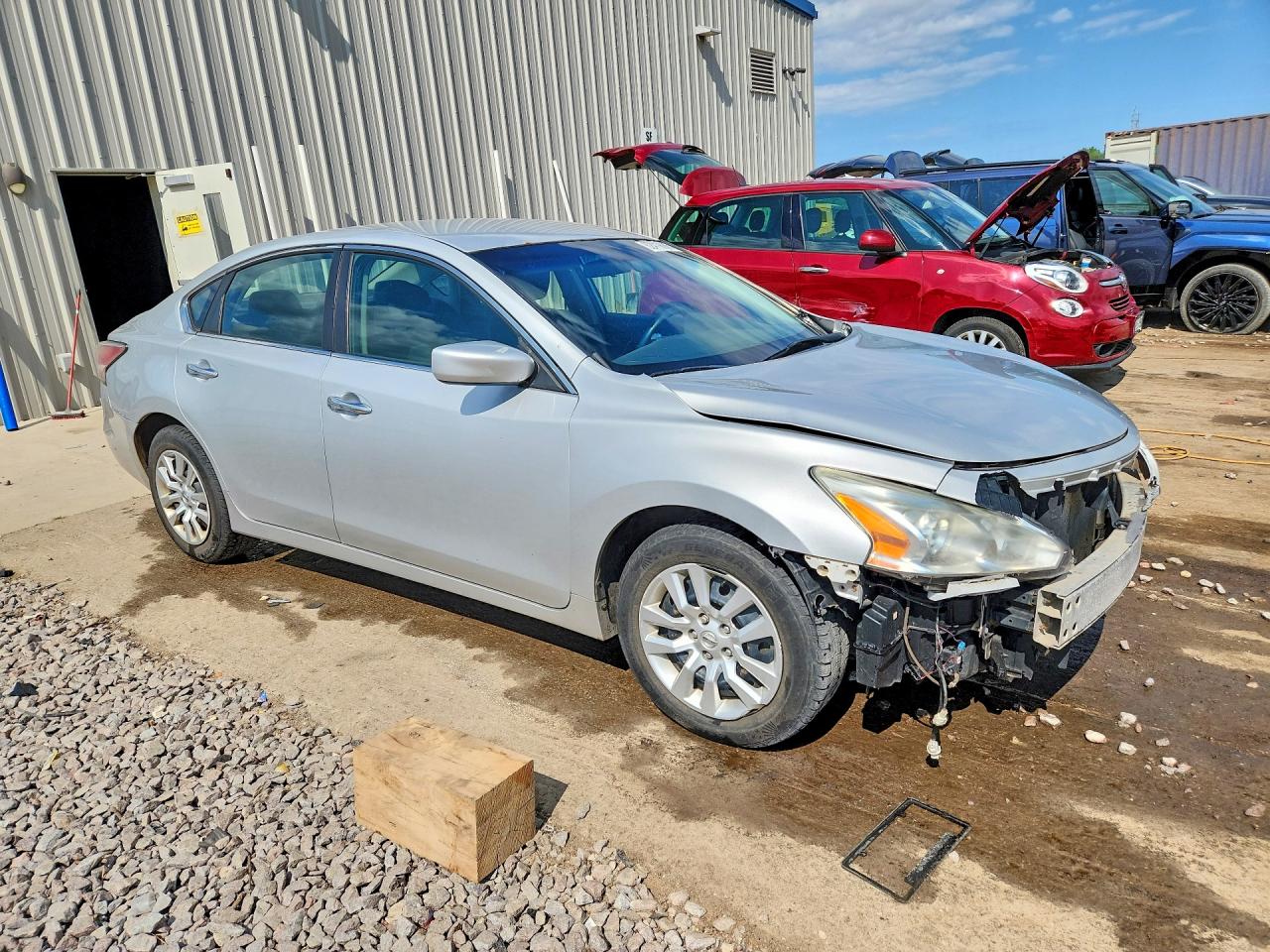 2015 Nissan Altima 2.5 S Серебряный vin: 1N4AL3AP0FN888551