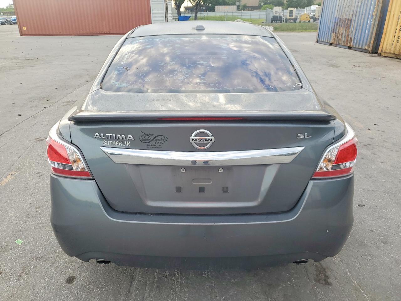 2015 Nissan Altima 2.5 Sl Gray vin: 1N4AL3AP0FN893278
