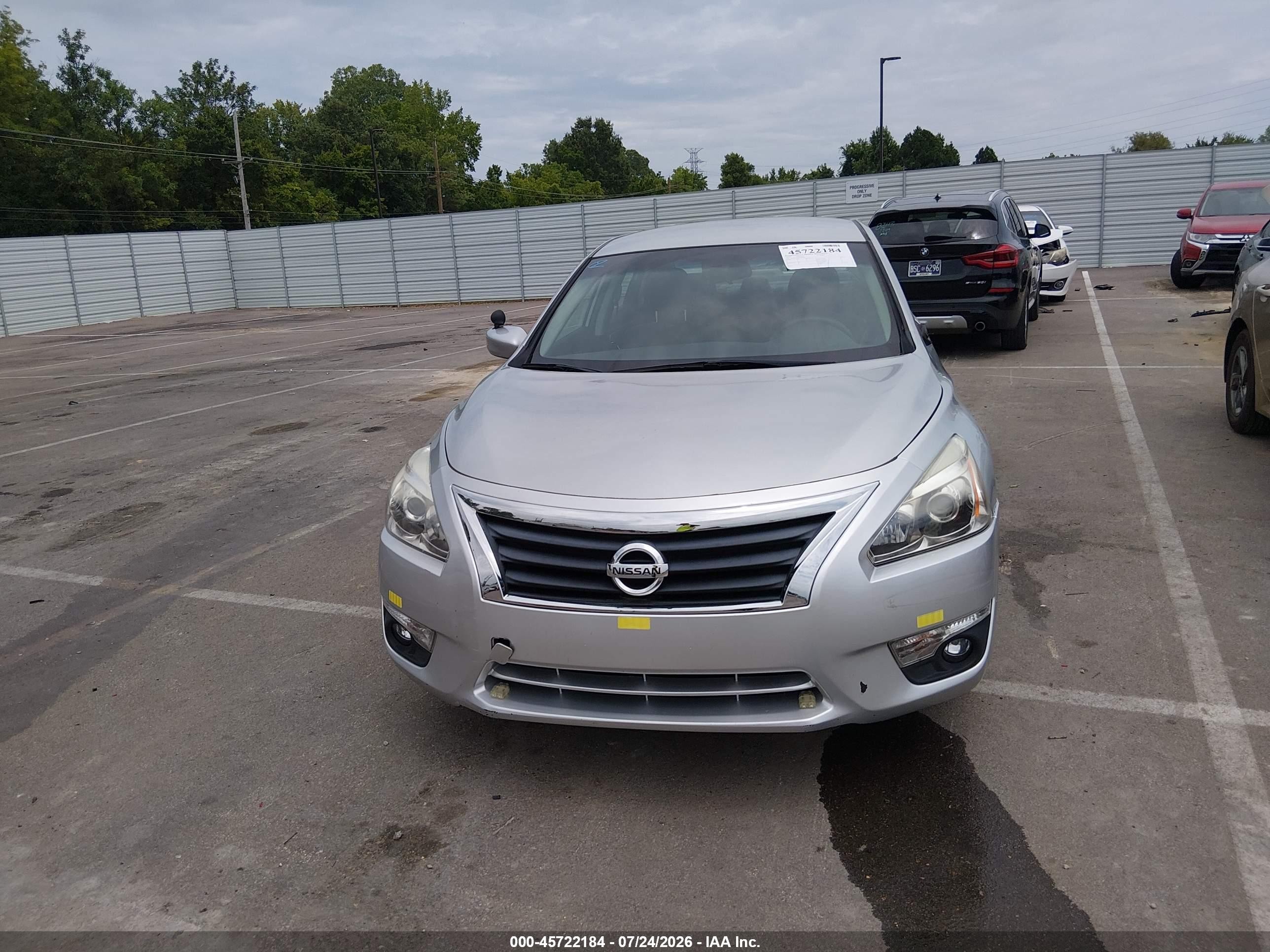 2015 Nissan Altima 2.5/2.5 S/2.5 Sl/2.5 Sv Silver vin: 1N4AL3AP0FN899002