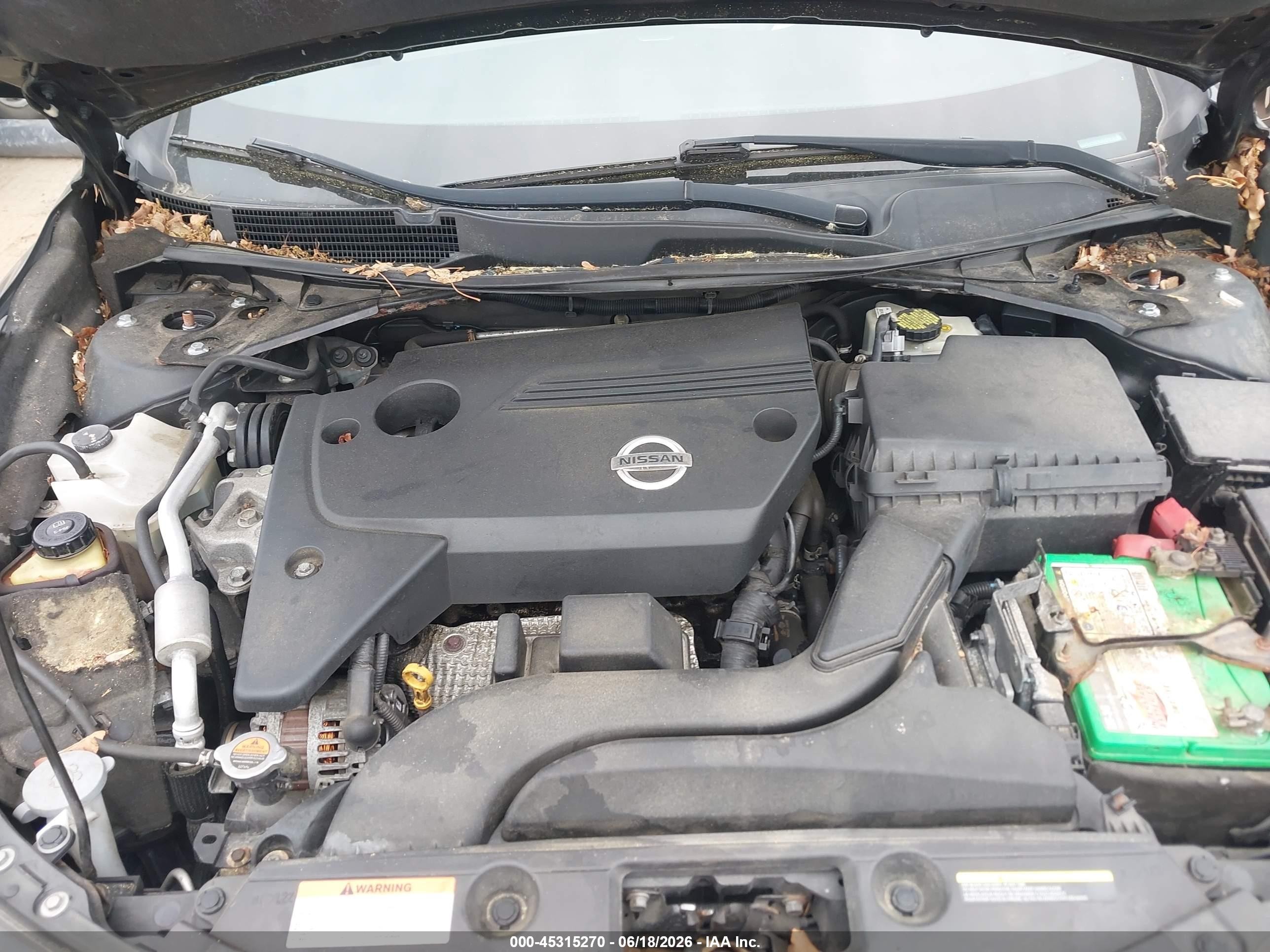 2015 Nissan Altima 2.5 Sl Черный vin: 1N4AL3AP0FN901430