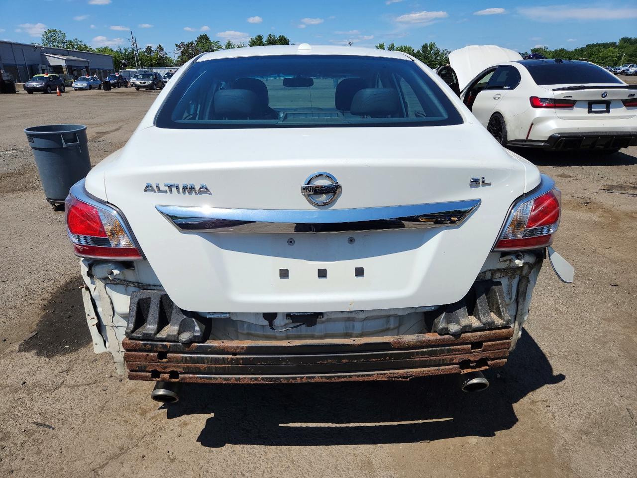 2015 Nissan Altima 2.5 Sl White vin: 1N4AL3AP0FN901444