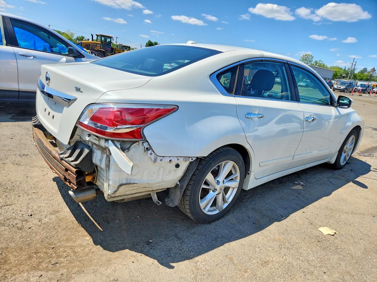 2015 Nissan Altima 2.5 Sl White vin: 1N4AL3AP0FN901444