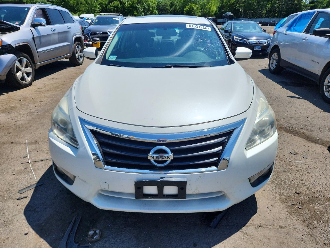 2015 Nissan Altima 2.5 Sl White vin: 1N4AL3AP0FN901444