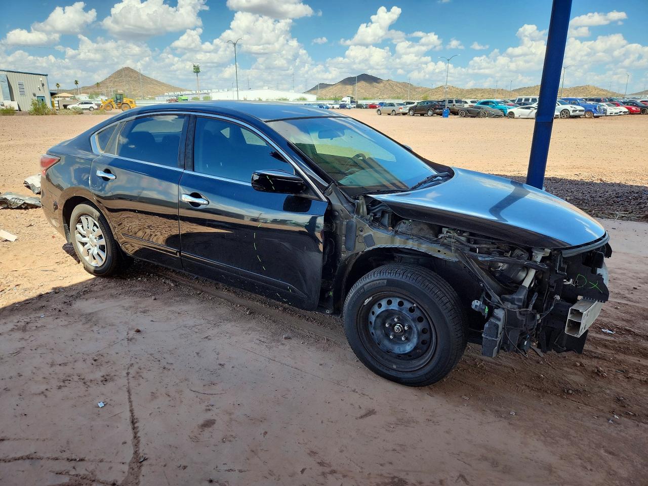 2015 Nissan Altima 2.5 S Black vin: 1N4AL3AP0FN905333