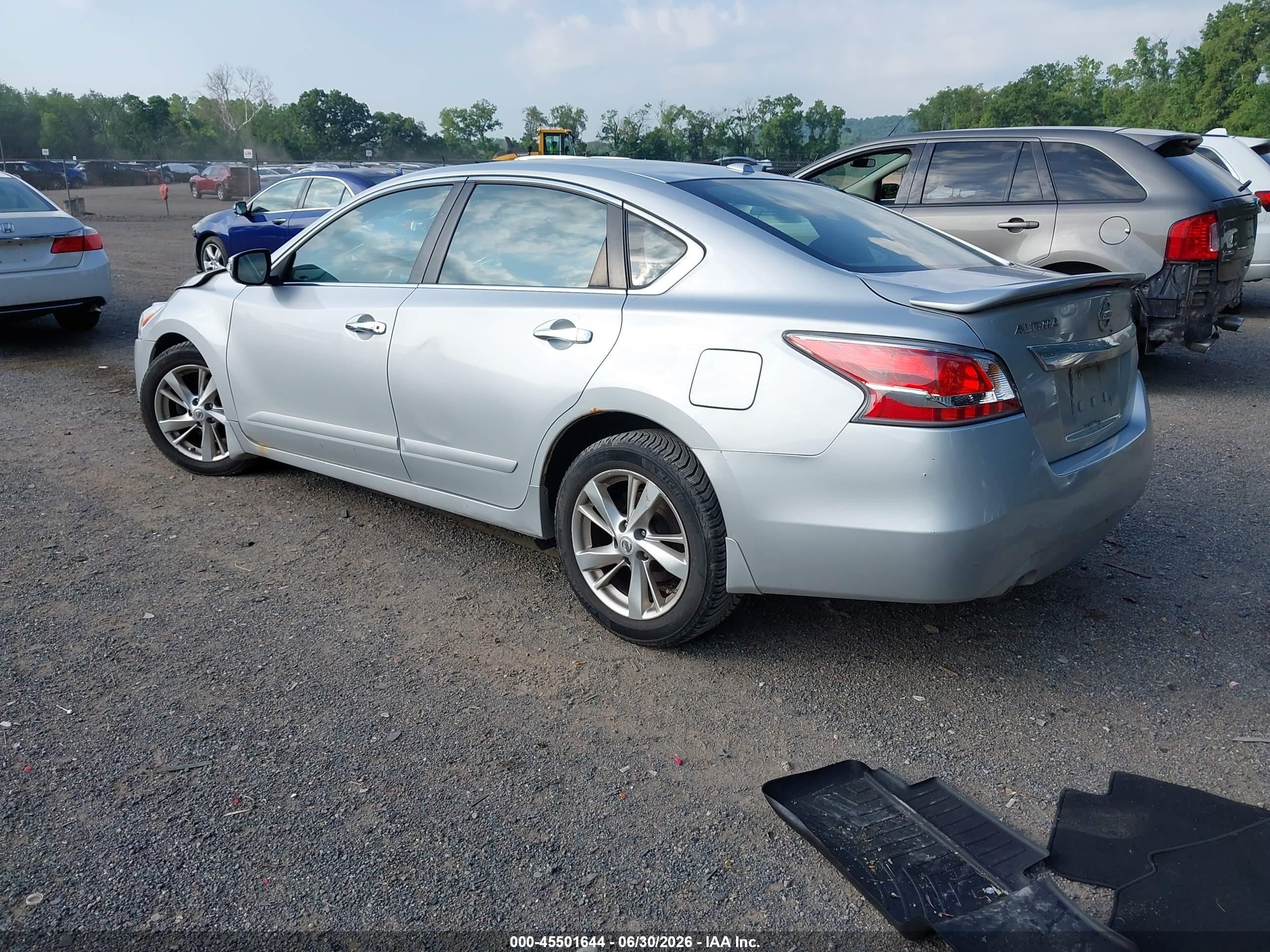 2015 Nissan Altima 2.5 Sl Silver vin: 1N4AL3AP0FN908457