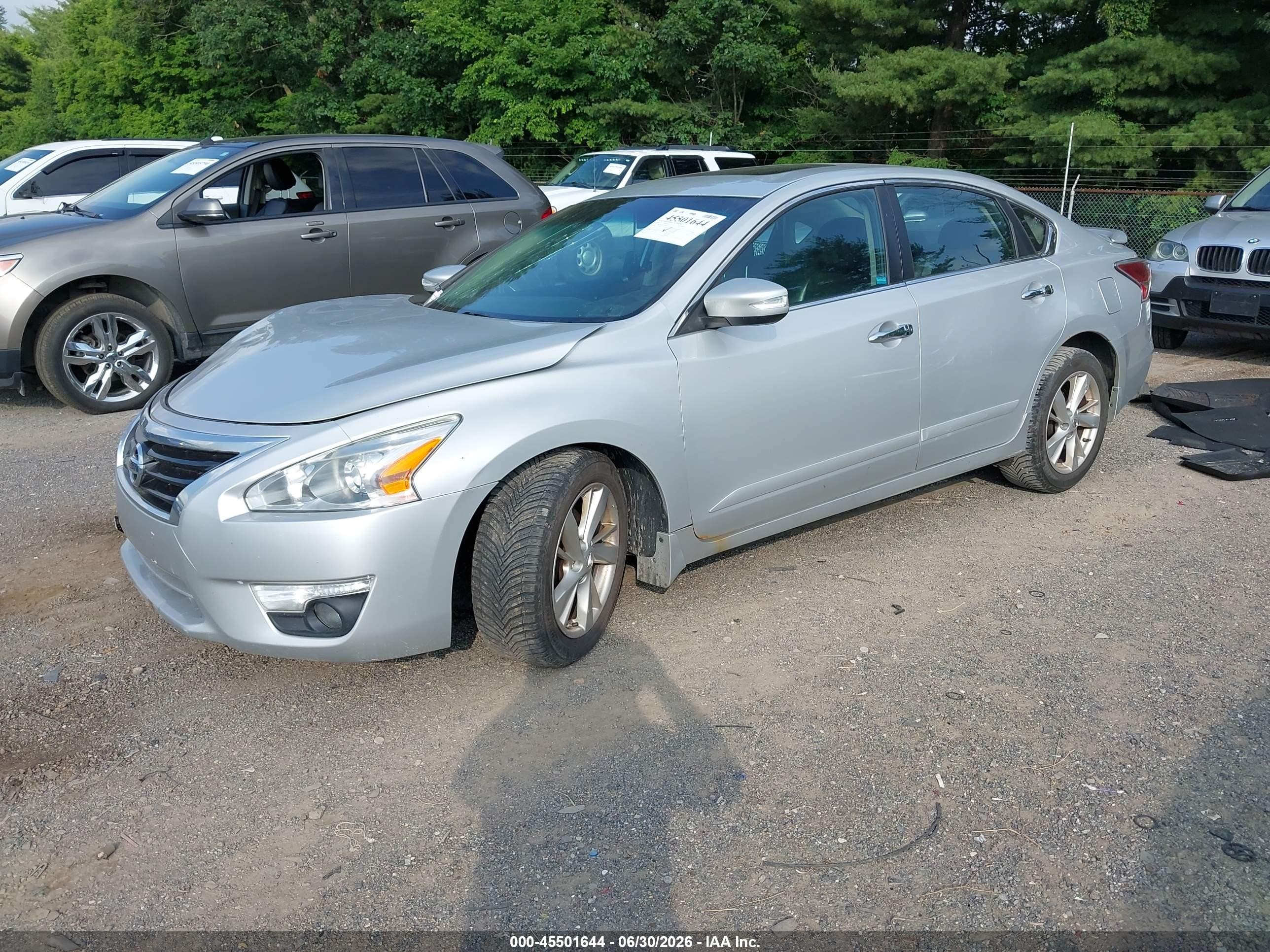 2015 Nissan Altima 2.5 Sl Silver vin: 1N4AL3AP0FN908457