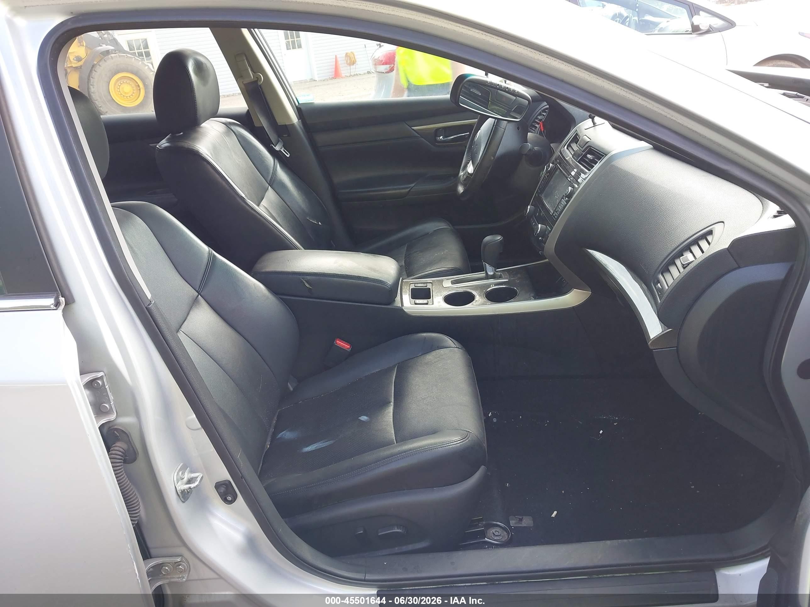 2015 Nissan Altima 2.5 Sl Silver vin: 1N4AL3AP0FN908457