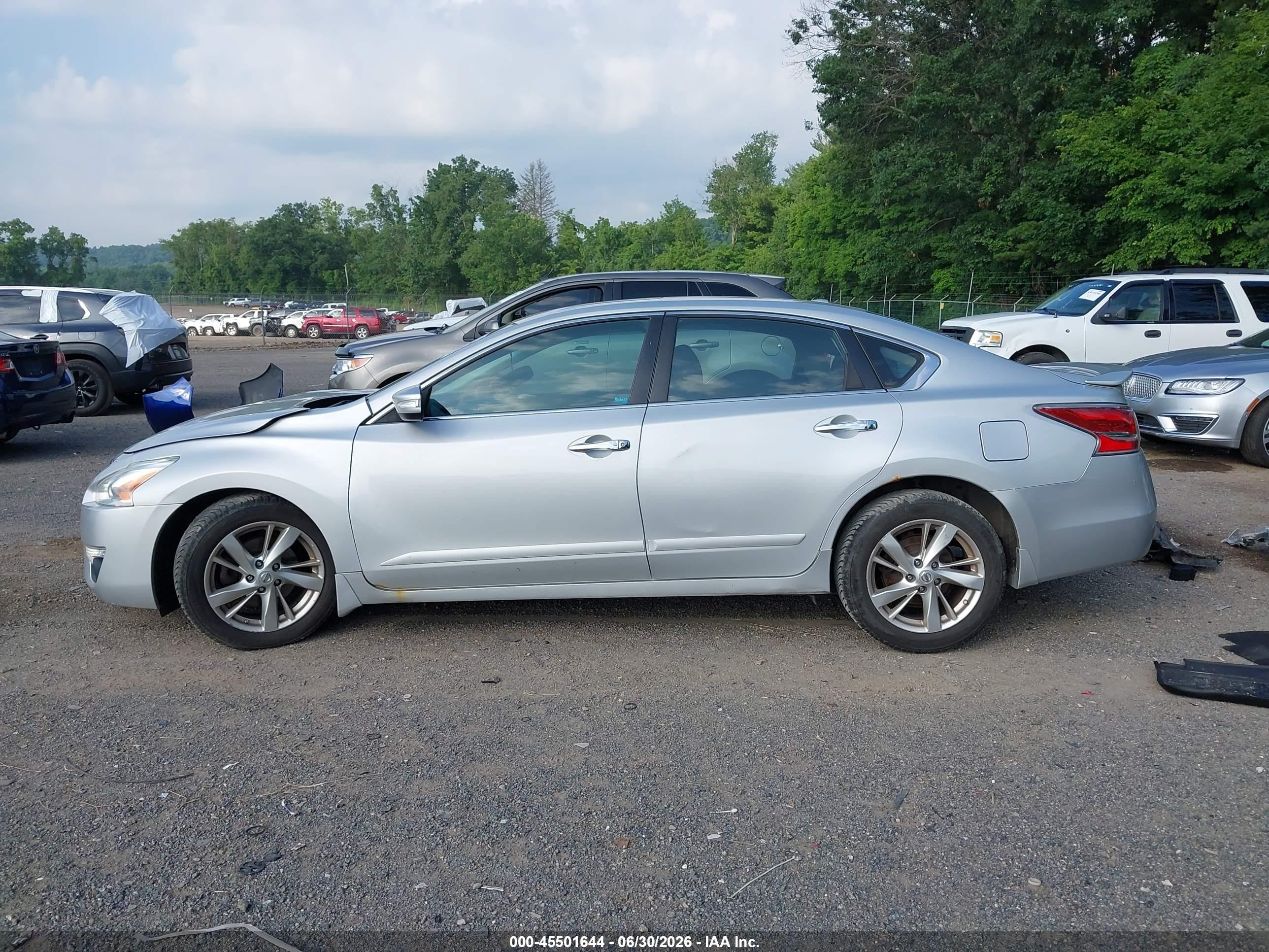 2015 Nissan Altima 2.5 Sl Silver vin: 1N4AL3AP0FN908457