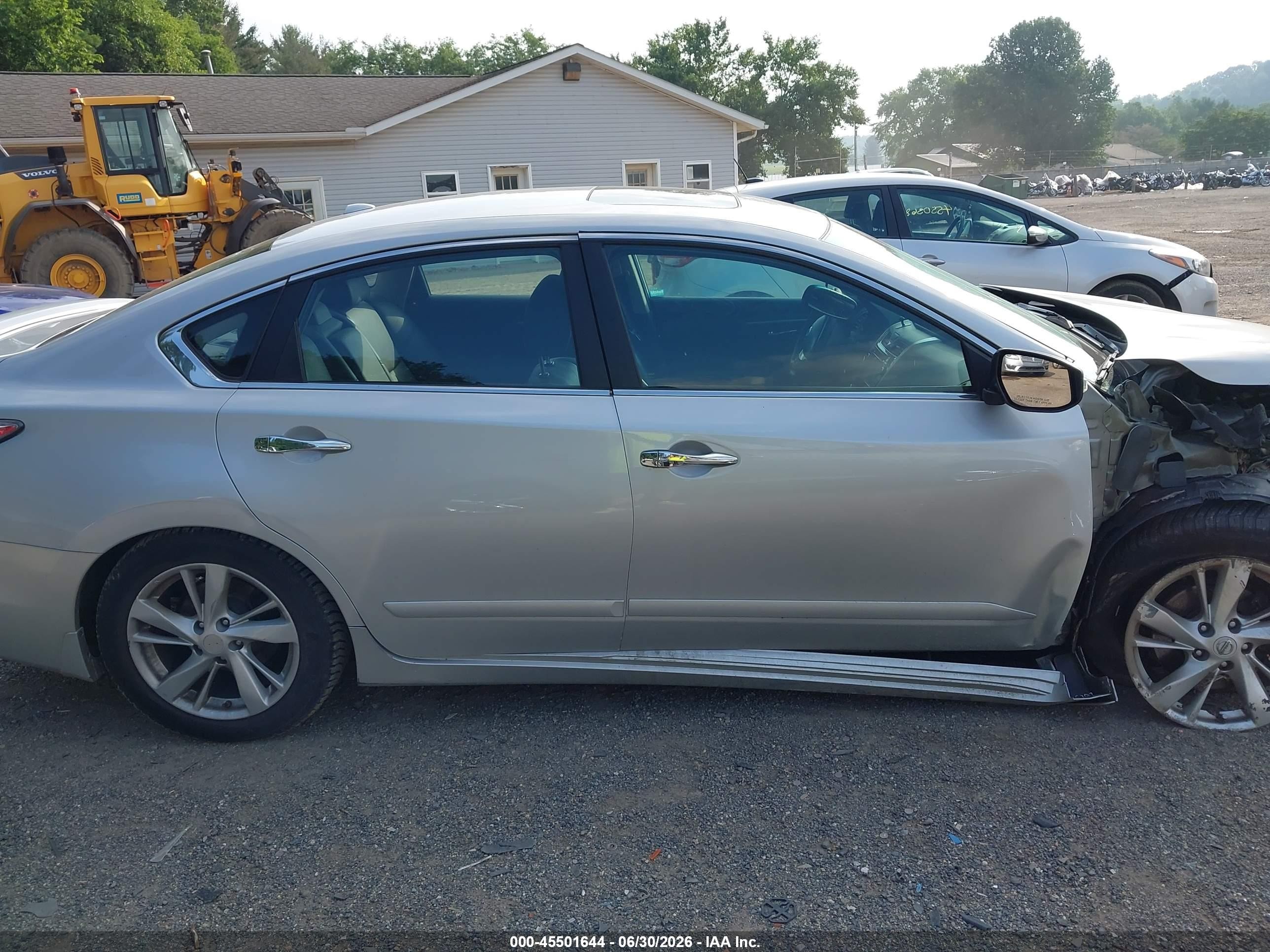 2015 Nissan Altima 2.5 Sl Silver vin: 1N4AL3AP0FN908457