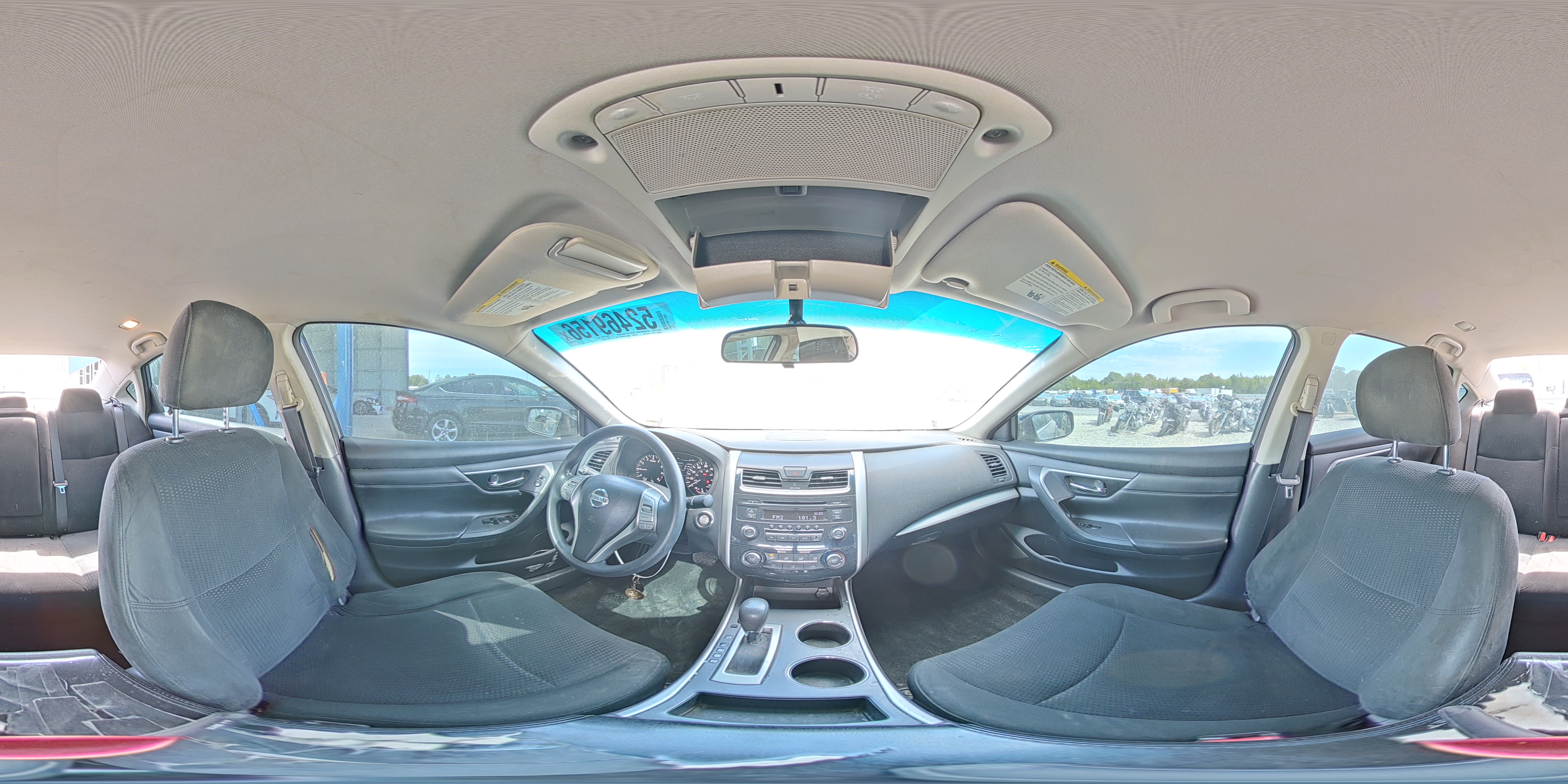 2015 Nissan Altima 2.5 S Серый vin: 1N4AL3AP0FN912606