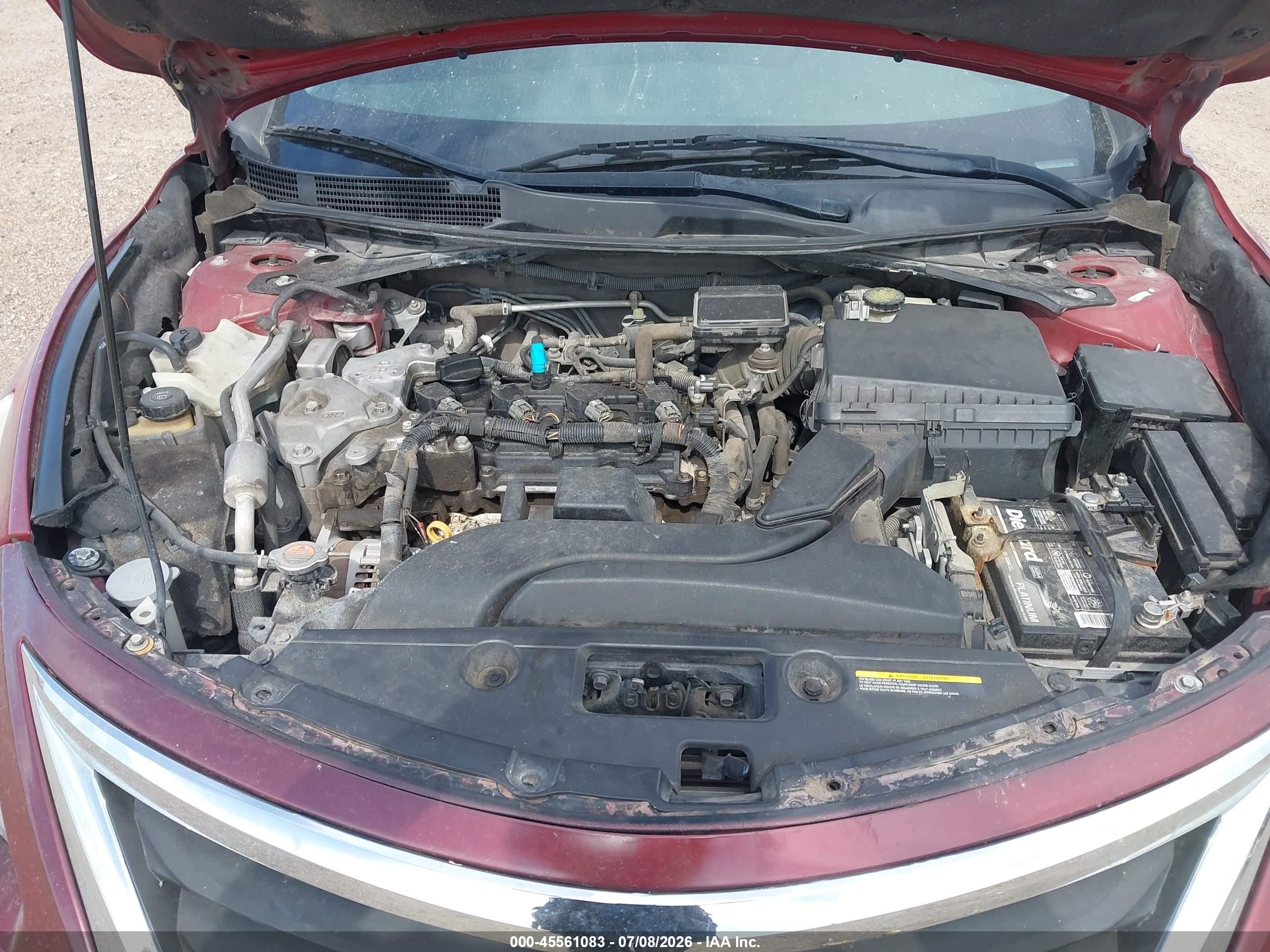 2015 Nissan Altima 2.5 S Red vin: 1N4AL3AP0FN915358