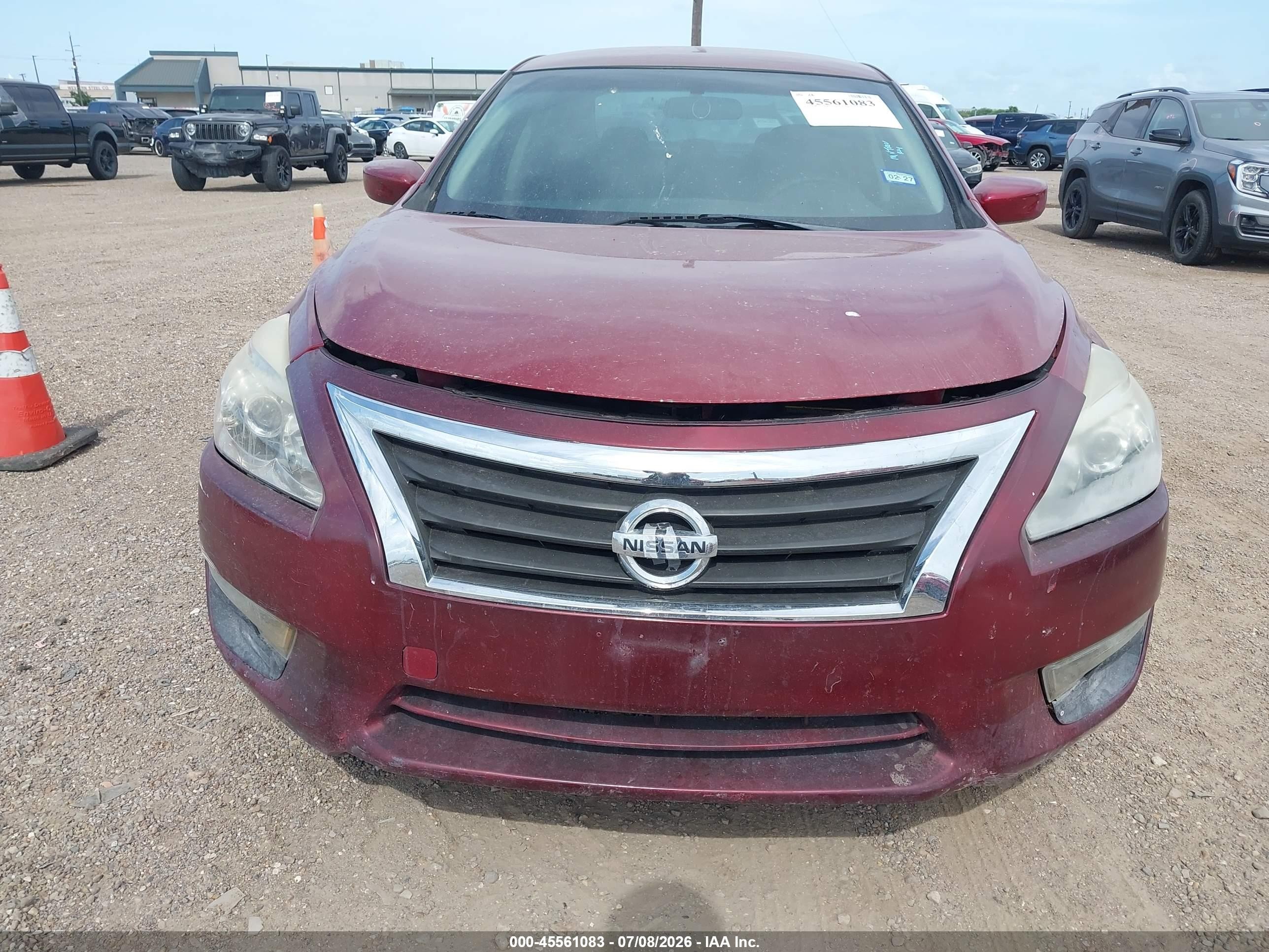 2015 Nissan Altima 2.5 S Red vin: 1N4AL3AP0FN915358