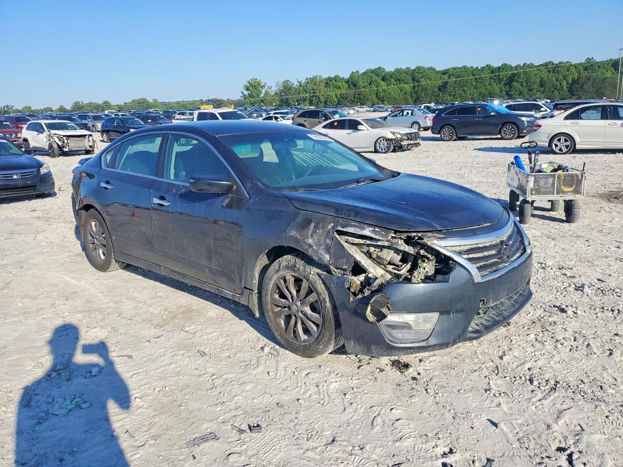2015 Nissan Altima 2.5 S Black vin: 1N4AL3AP0FN915618