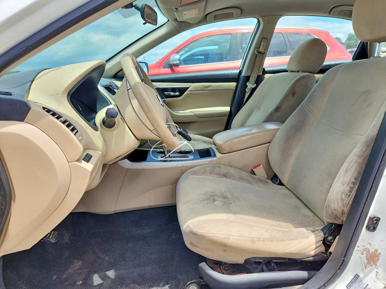 2015 Nissan Altima 2.5 S White vin: 1N4AL3AP0FN921452