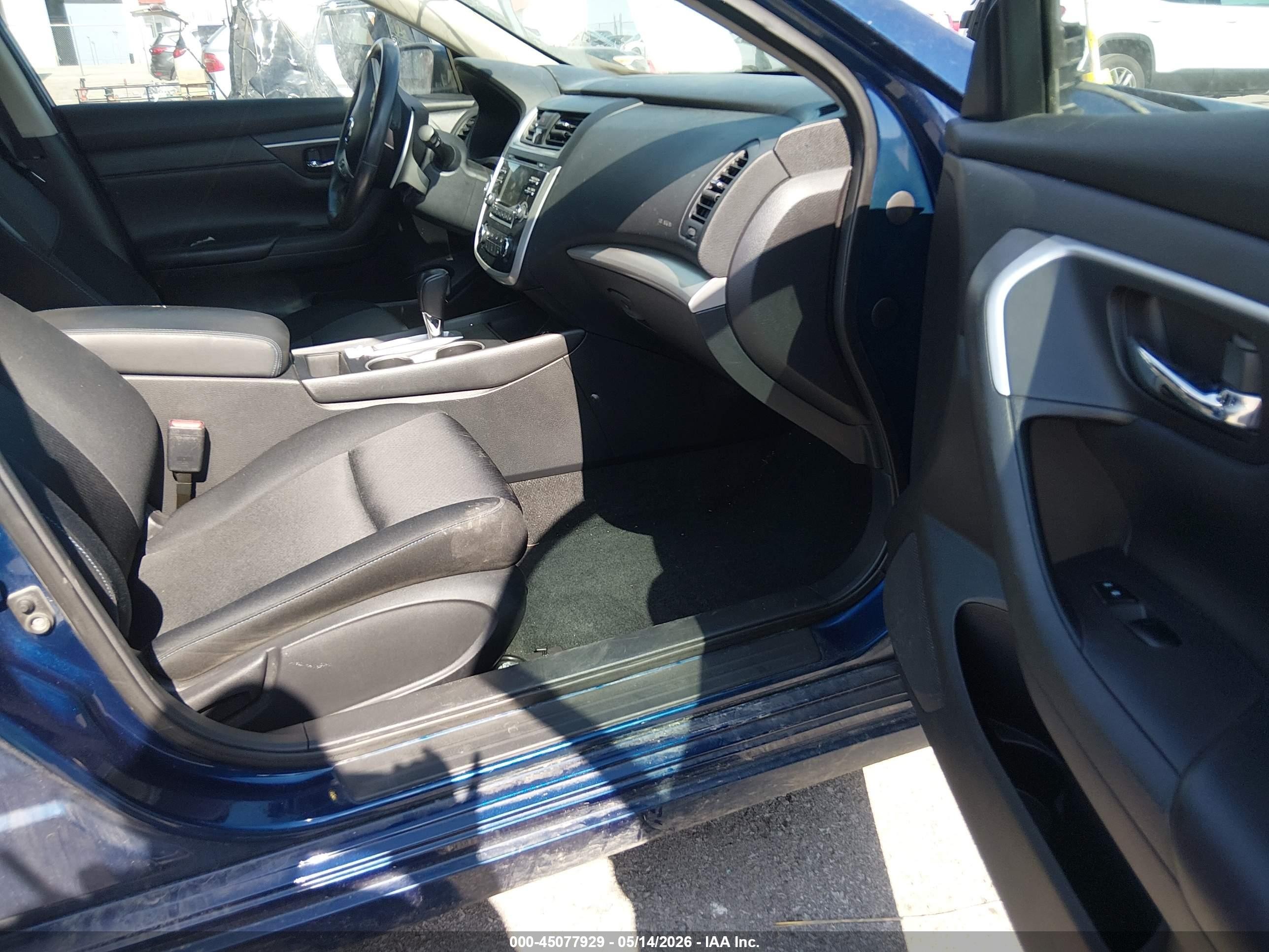 2016 Nissan Altima 2.5 Sr Синий vin: 1N4AL3AP0GC123420