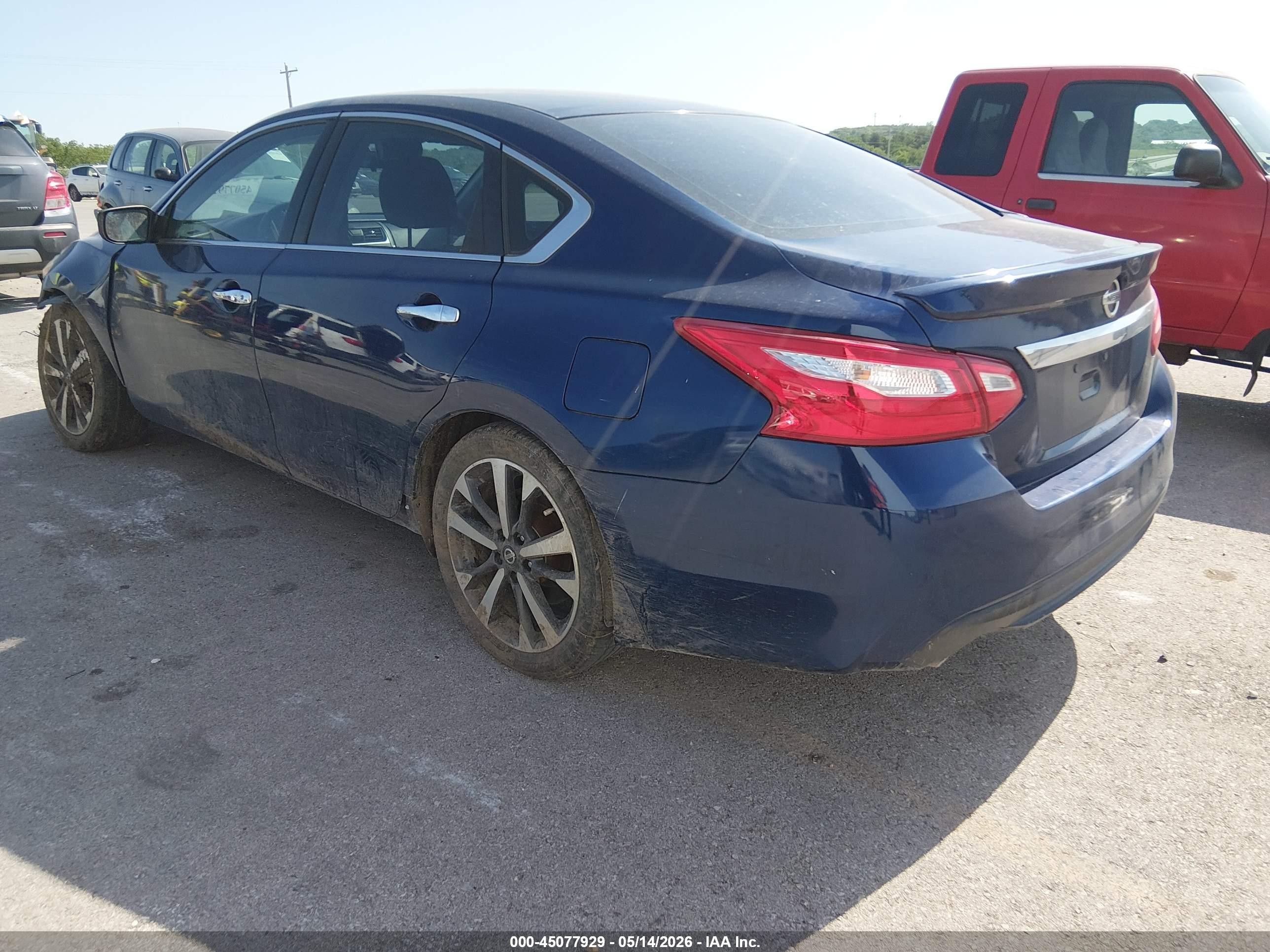 2016 Nissan Altima 2.5 Sr Синий vin: 1N4AL3AP0GC123420